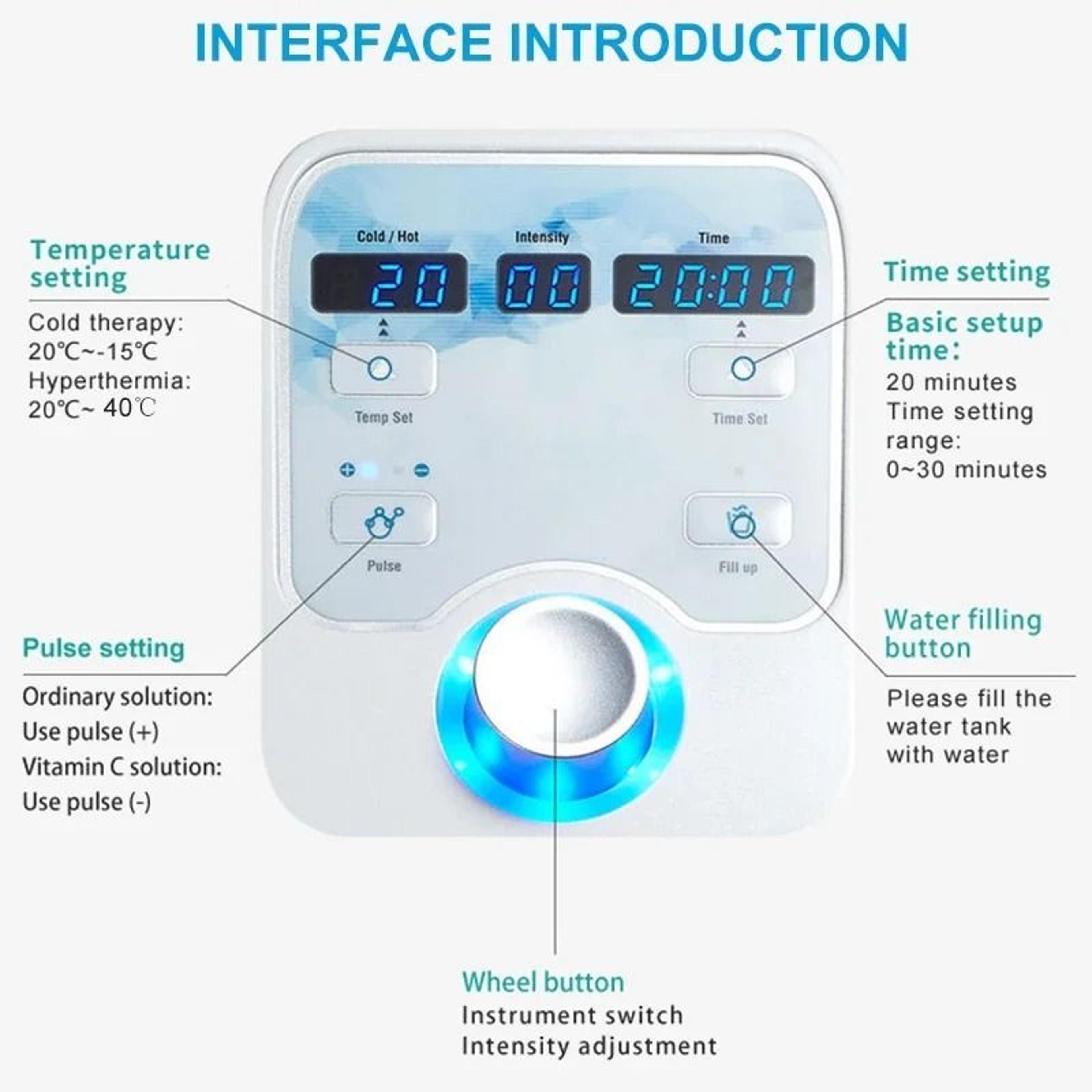 Portable EMS Beauty Device With Hot And Cold Therapy For Skin Tightening And Anti Puffiness 5