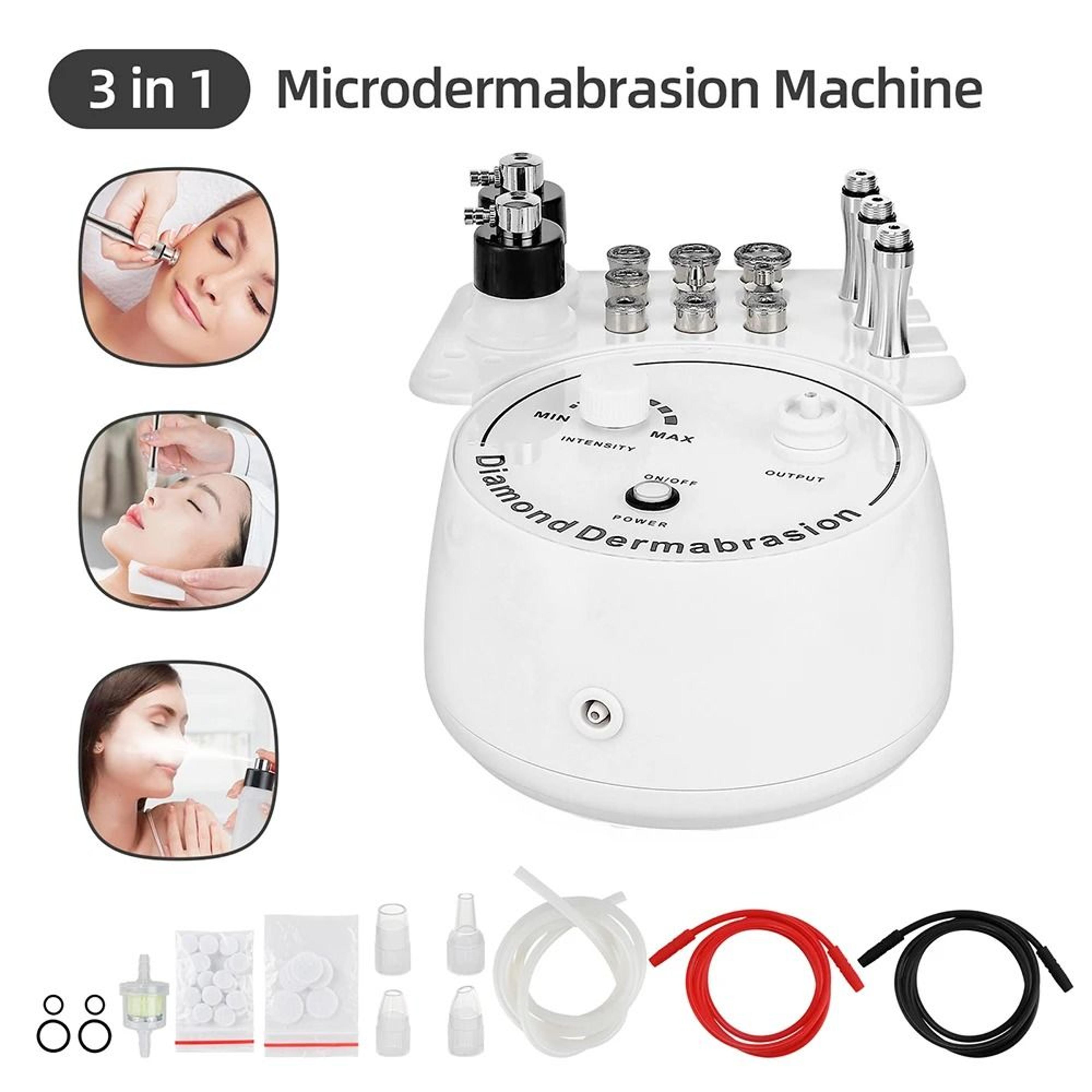 Professional Diamond Microdermabrasion Machine With Water Spray For Deep Facial Cleansing 0