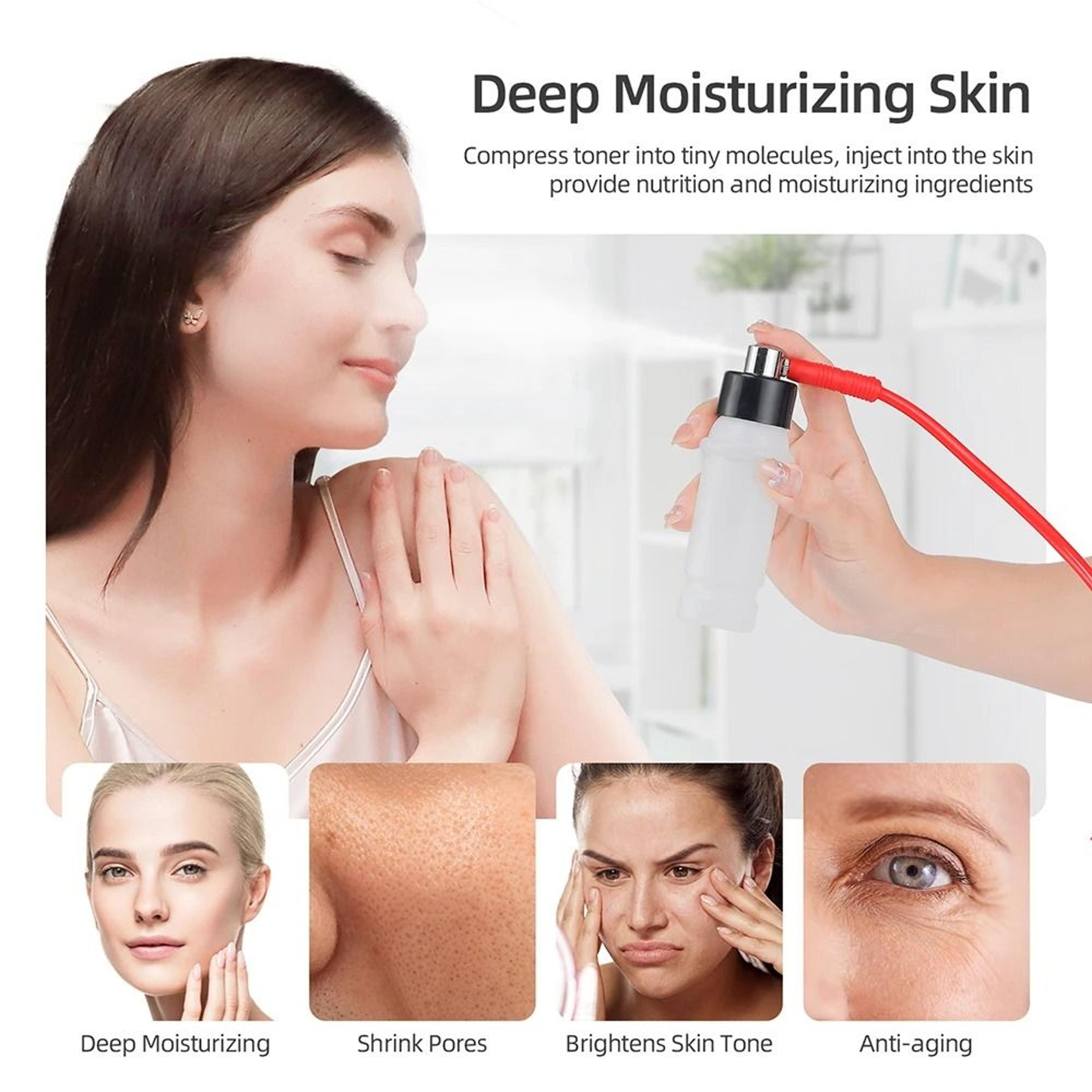 Professional Diamond Microdermabrasion Machine With Water Spray For Deep Facial Cleansing 6