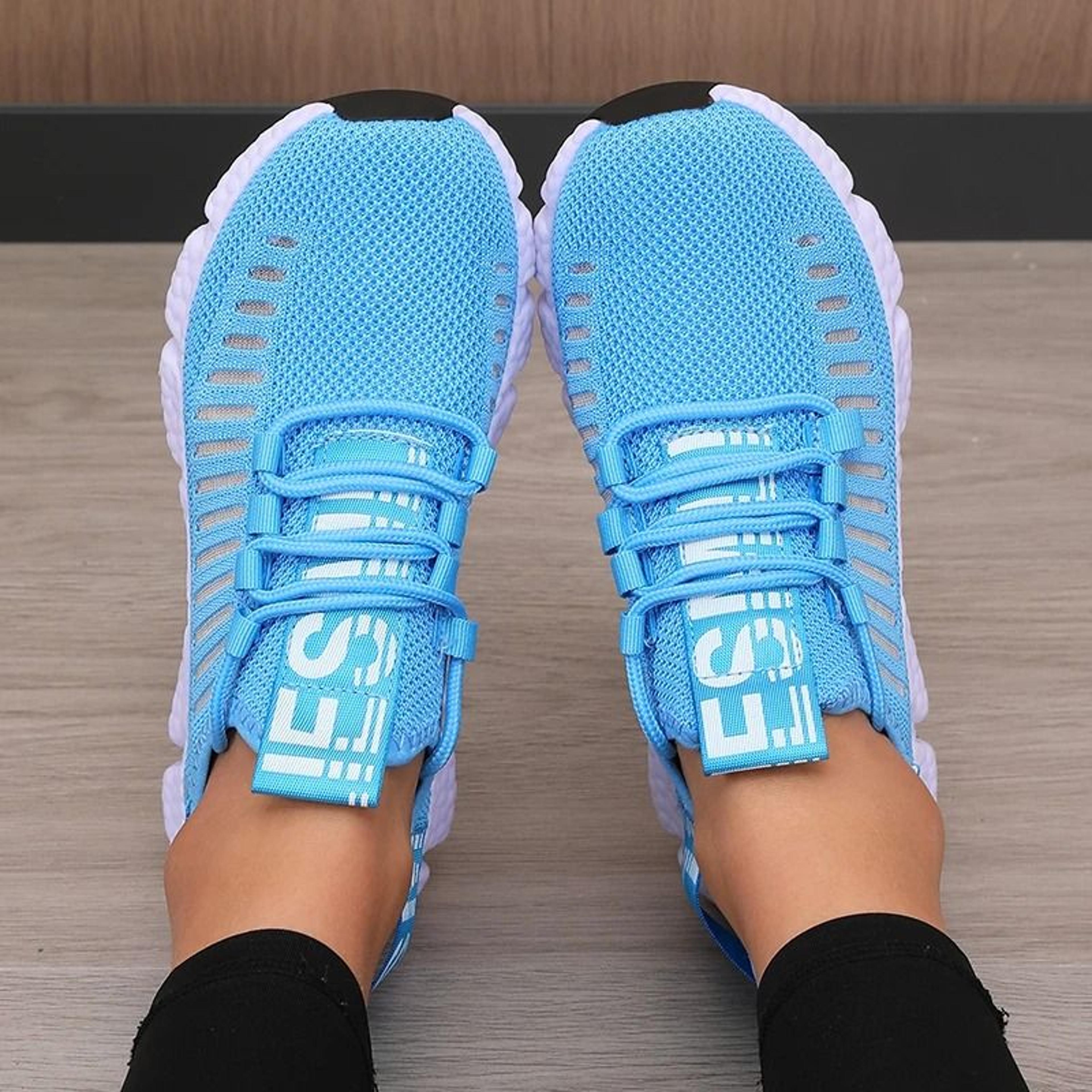 Women Platform Sports Shoes Breathable Outdoor Walking Sneakers 3