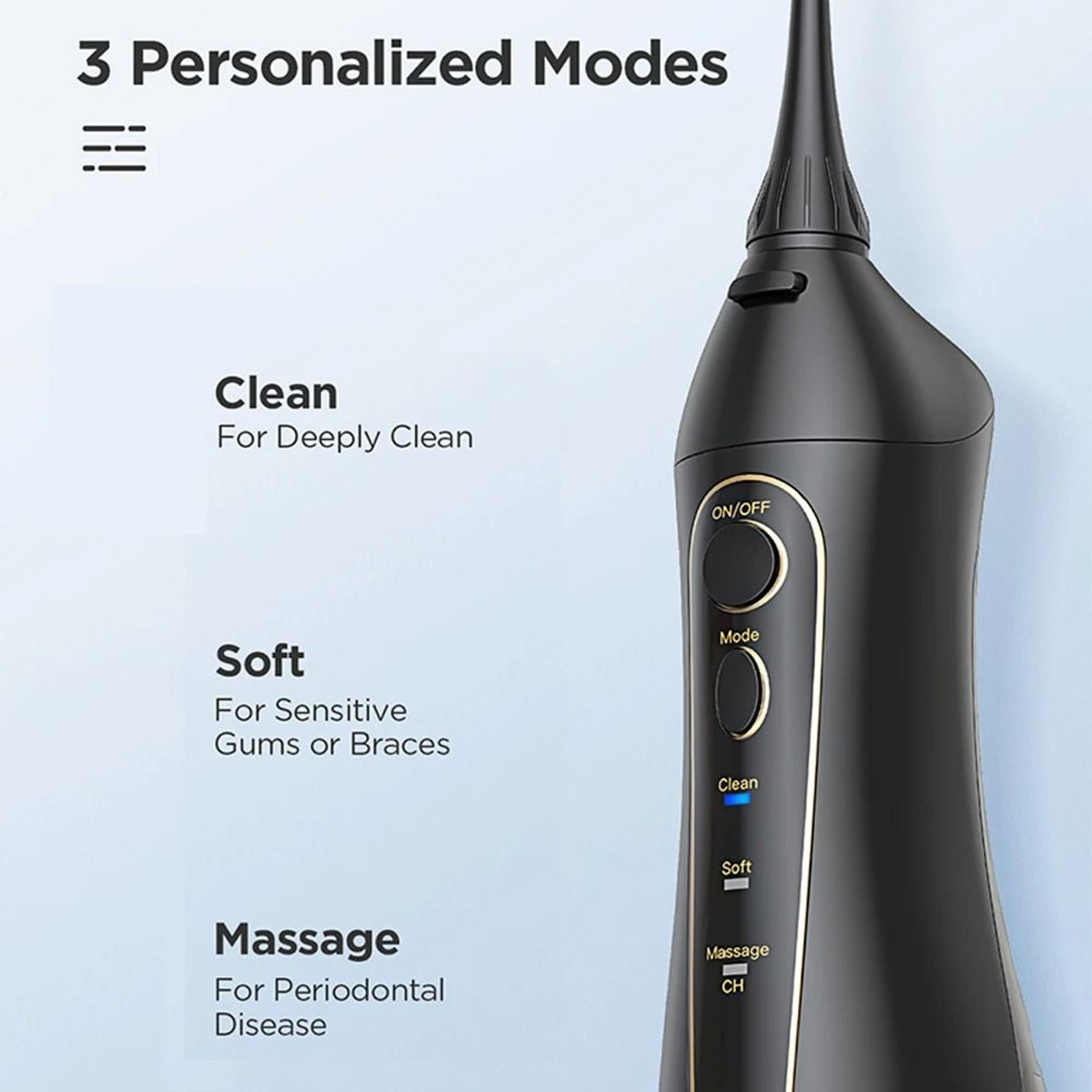 Fairywill Water Dental Flosser And Electric Toothbrush Set With USB Rechargeable Oral Irrigator 2