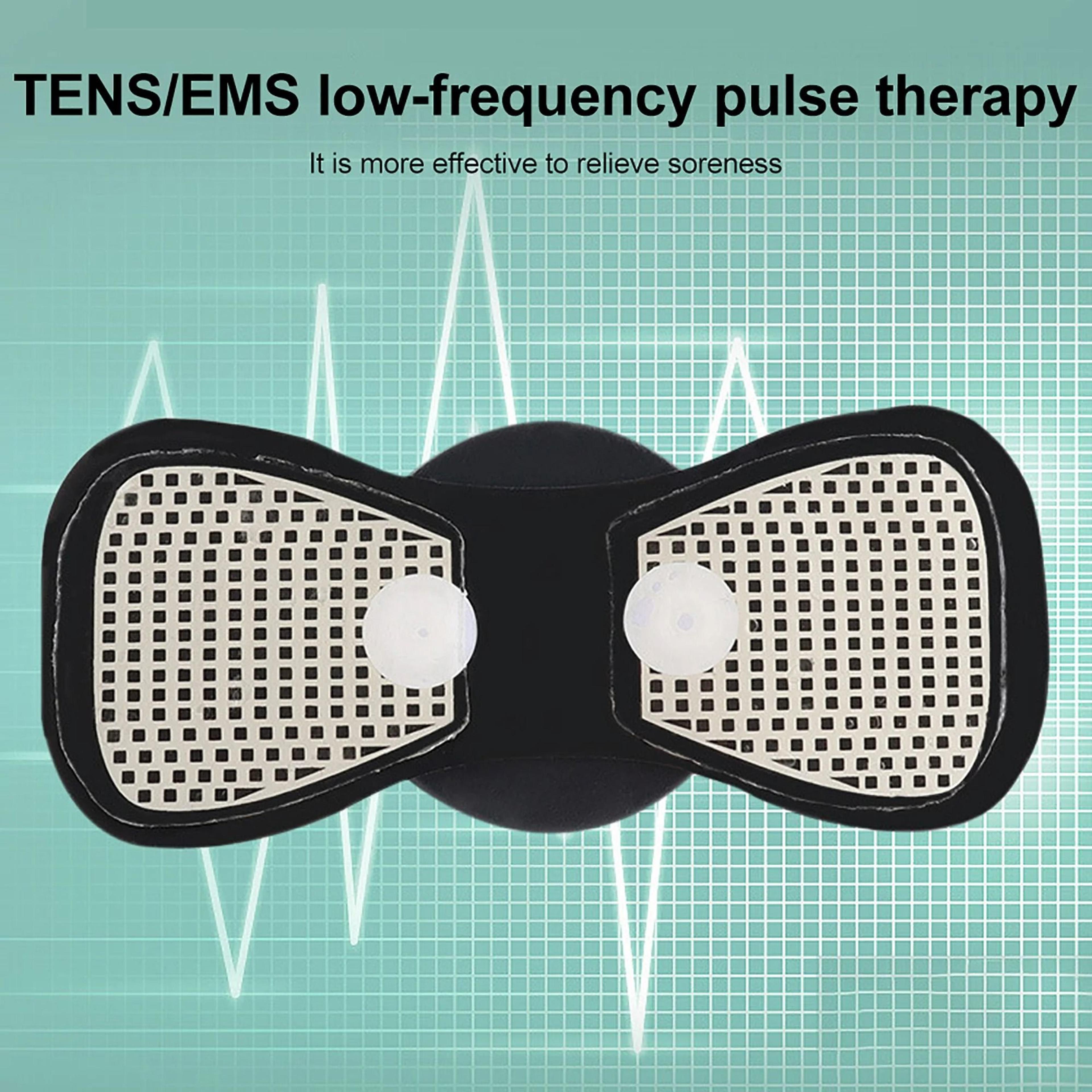 Mini Electric Neck Massager Patch With EMS Muscle Relaxation 4