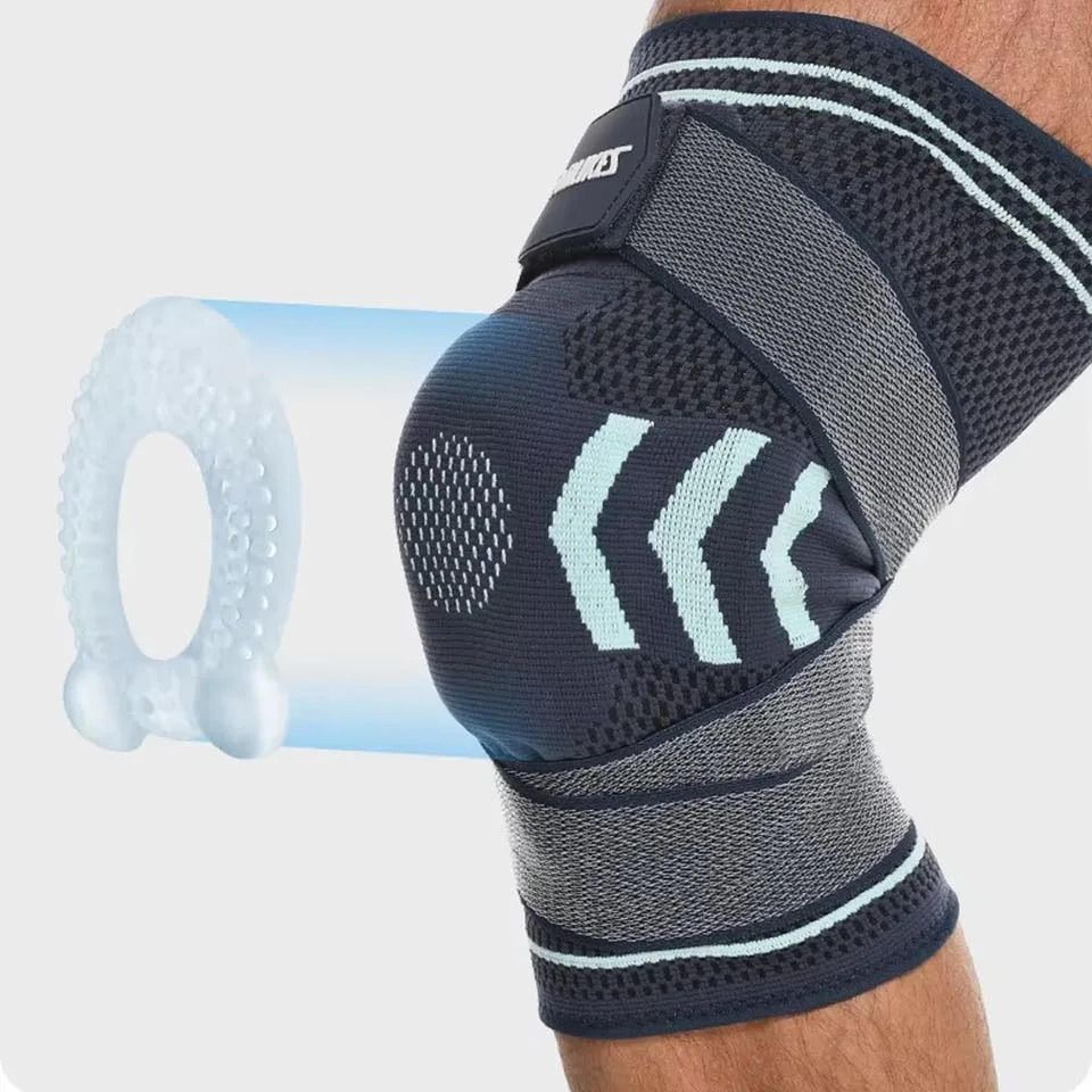 Adjustable Knee Brace Compression Support Strap For Pain Relief And Sports 4