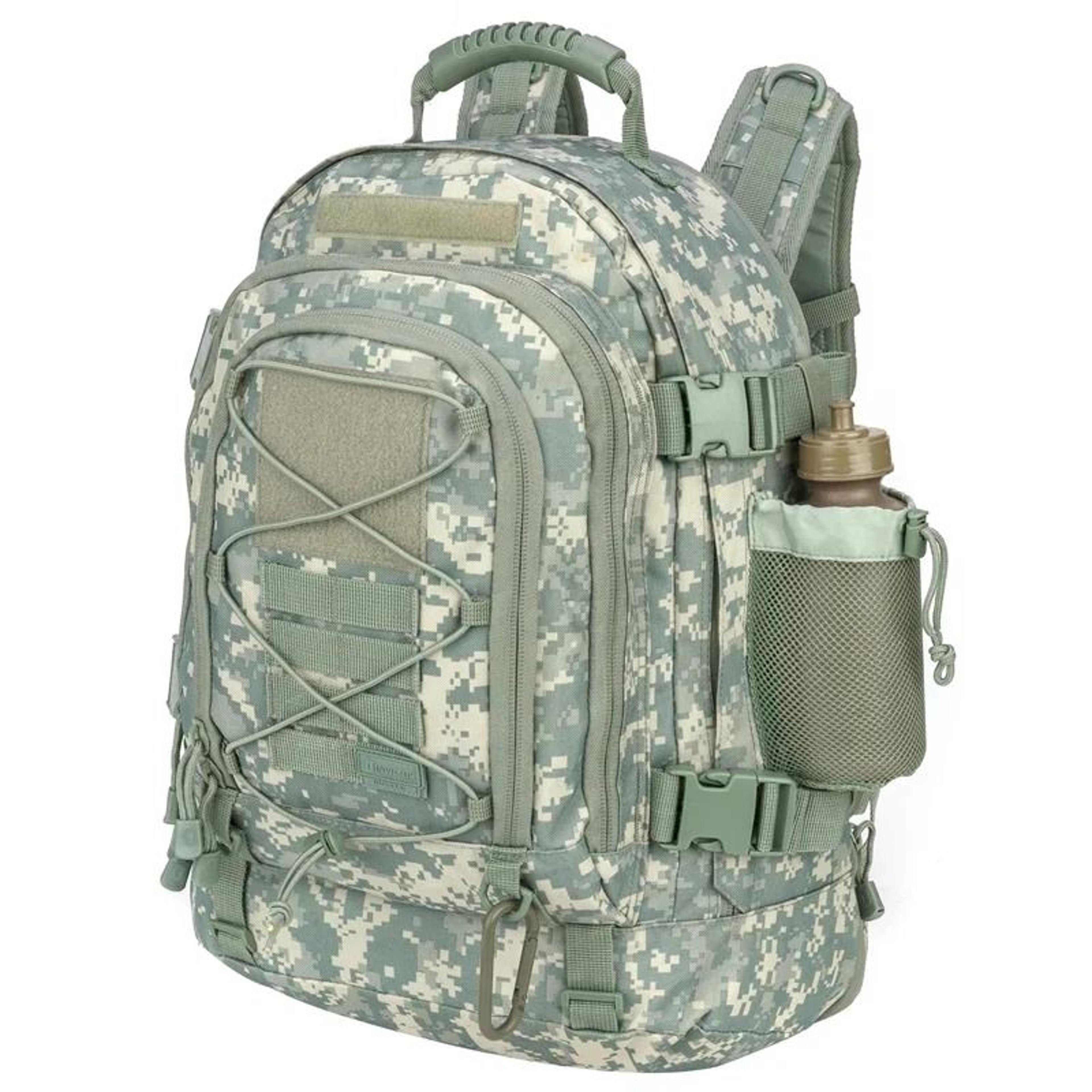 Expandable Tactical Backpack 60L Waterproof Military Travel Pack 12