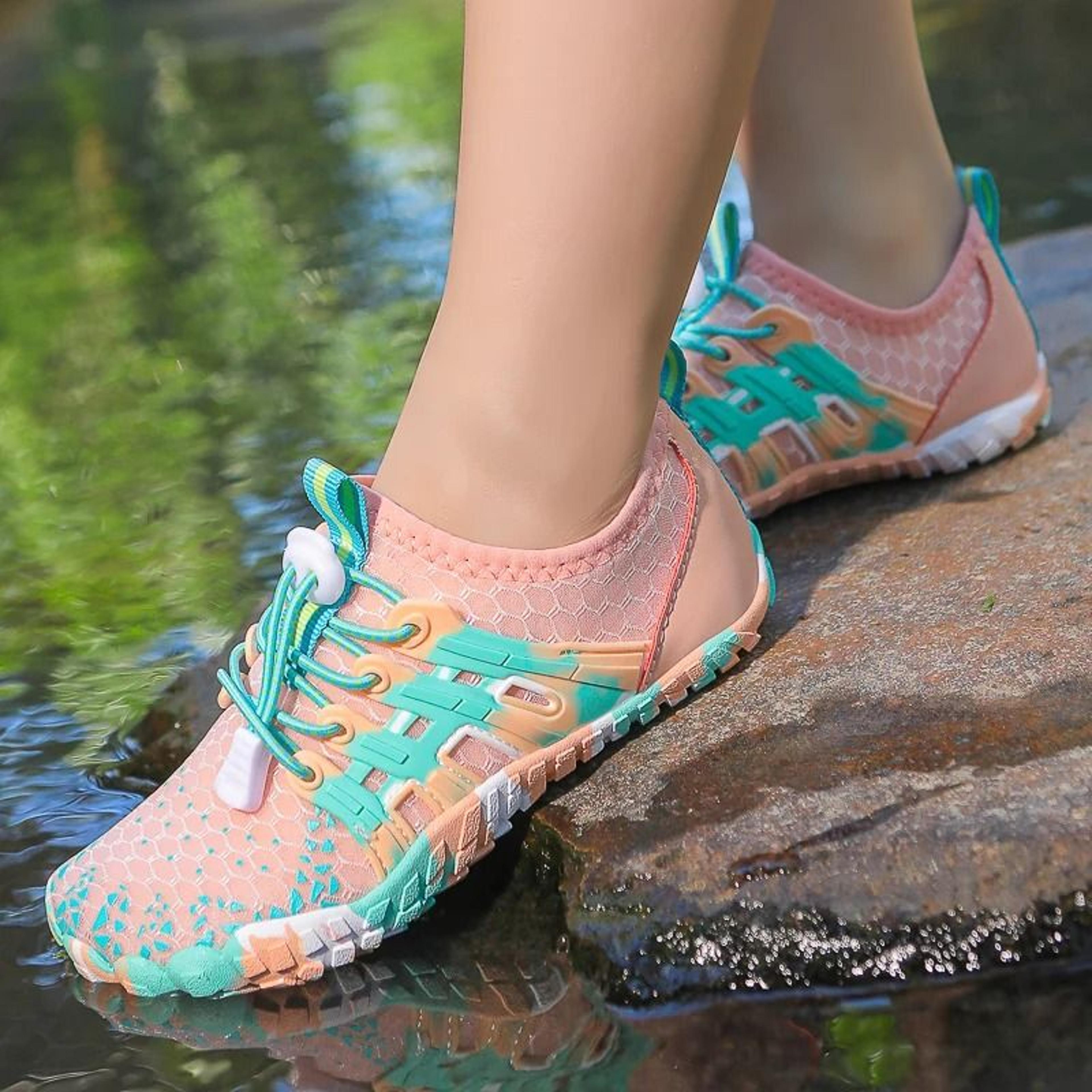 Kids Water Shoes Five Finger Barefoot Aqua Sneakers For Swimming And Beach 3