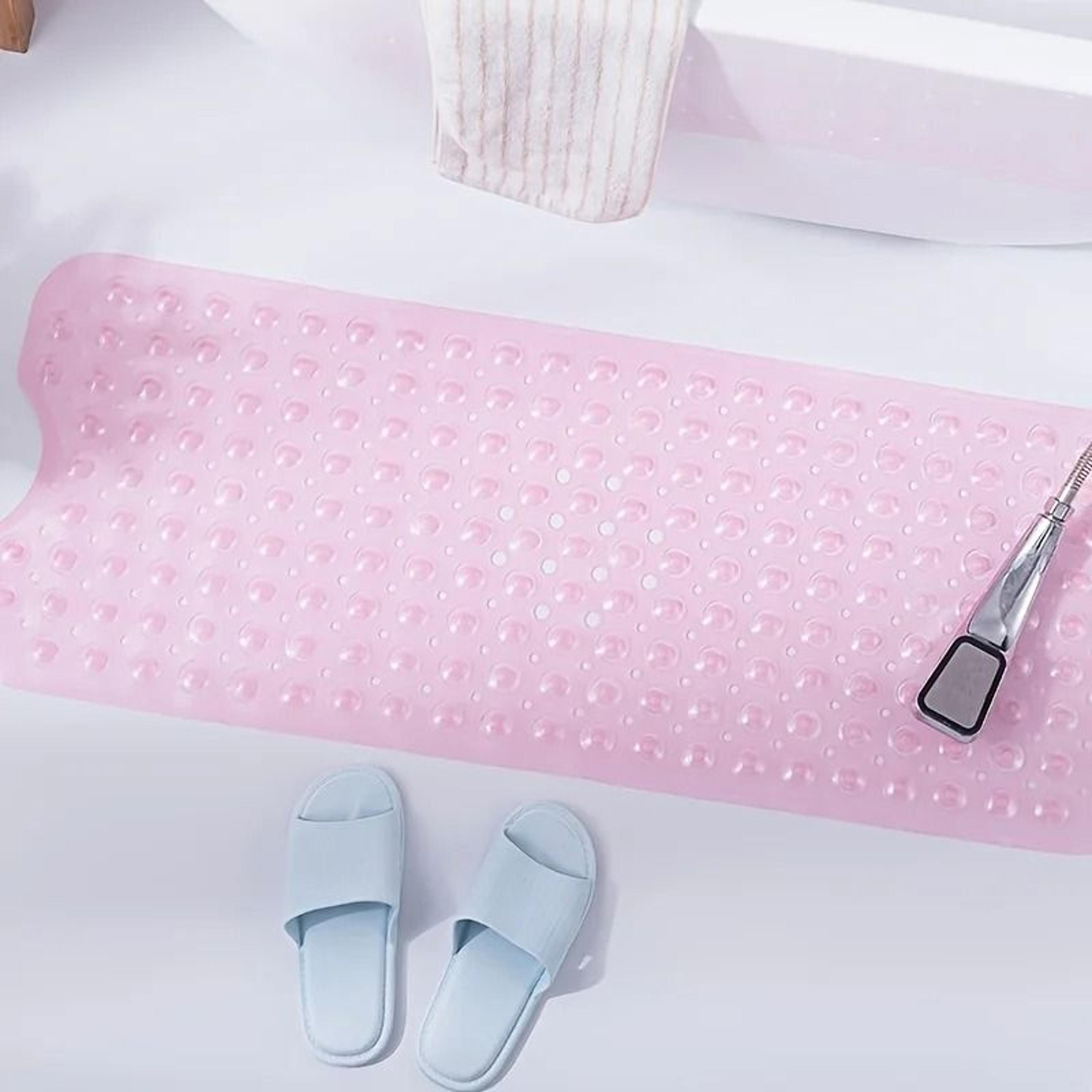 Non Slip Shower Mat With Drain Holes And Suction Cups 9