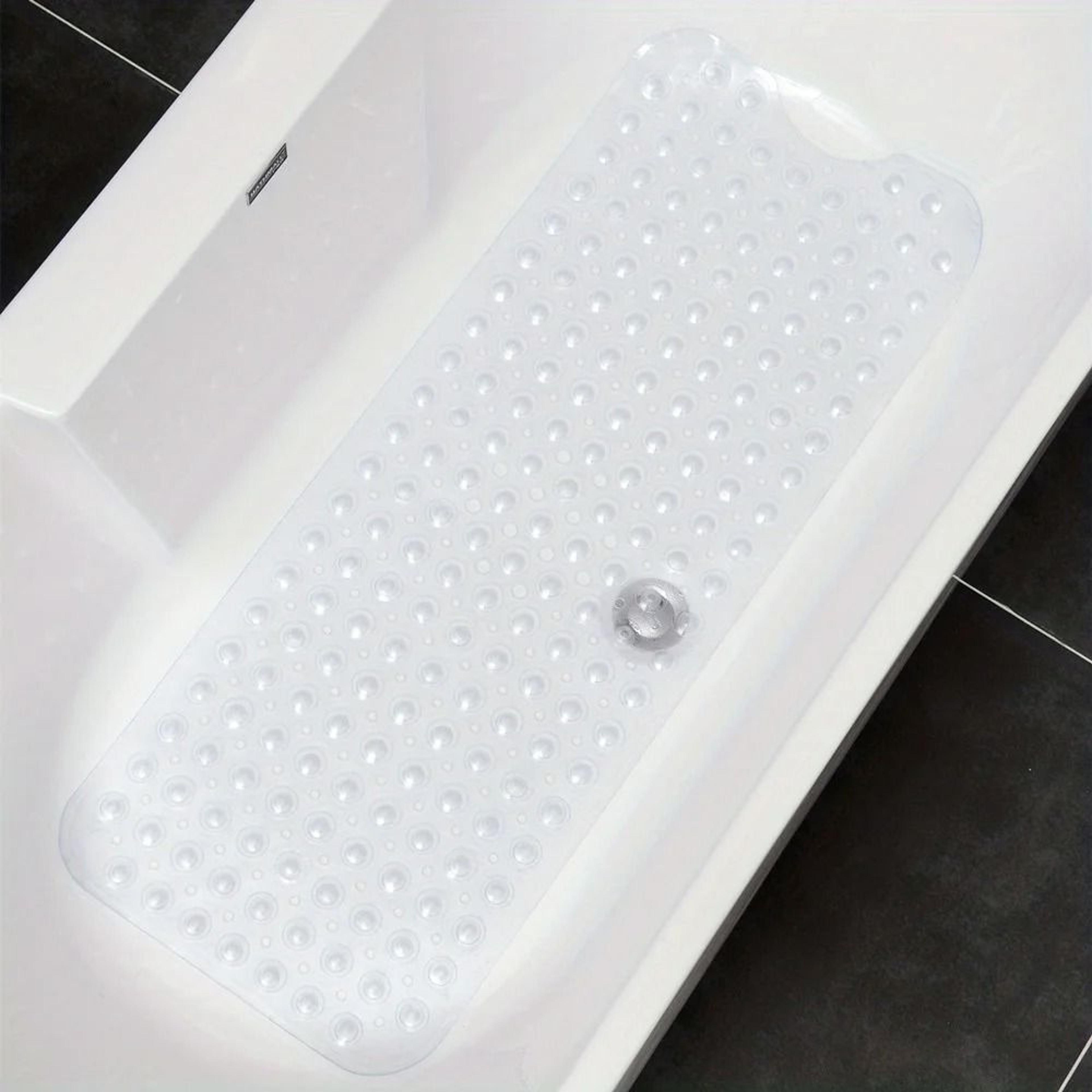 Non Slip Shower Mat With Drain Holes And Suction Cups 11