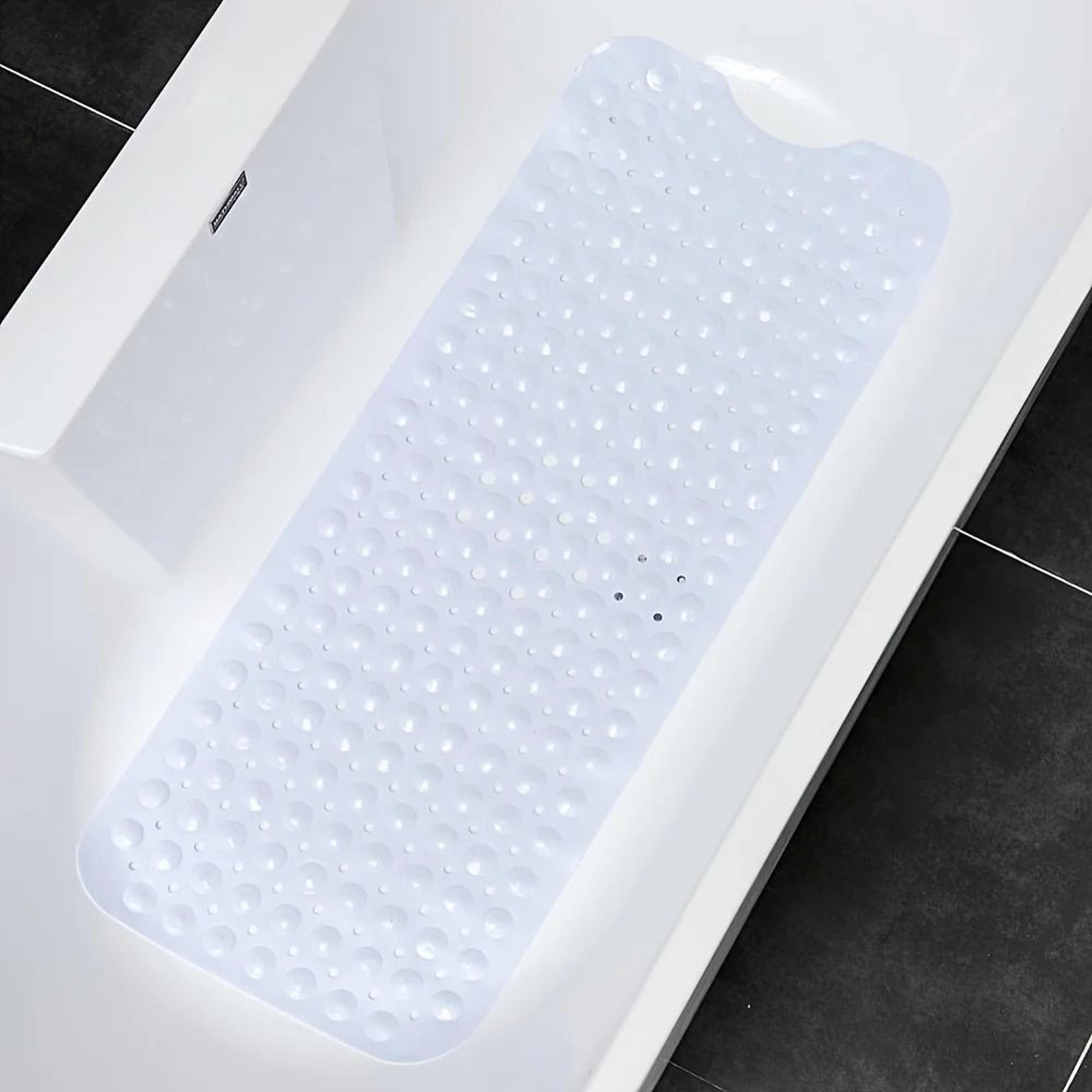 Non Slip Shower Mat With Drain Holes And Suction Cups 7