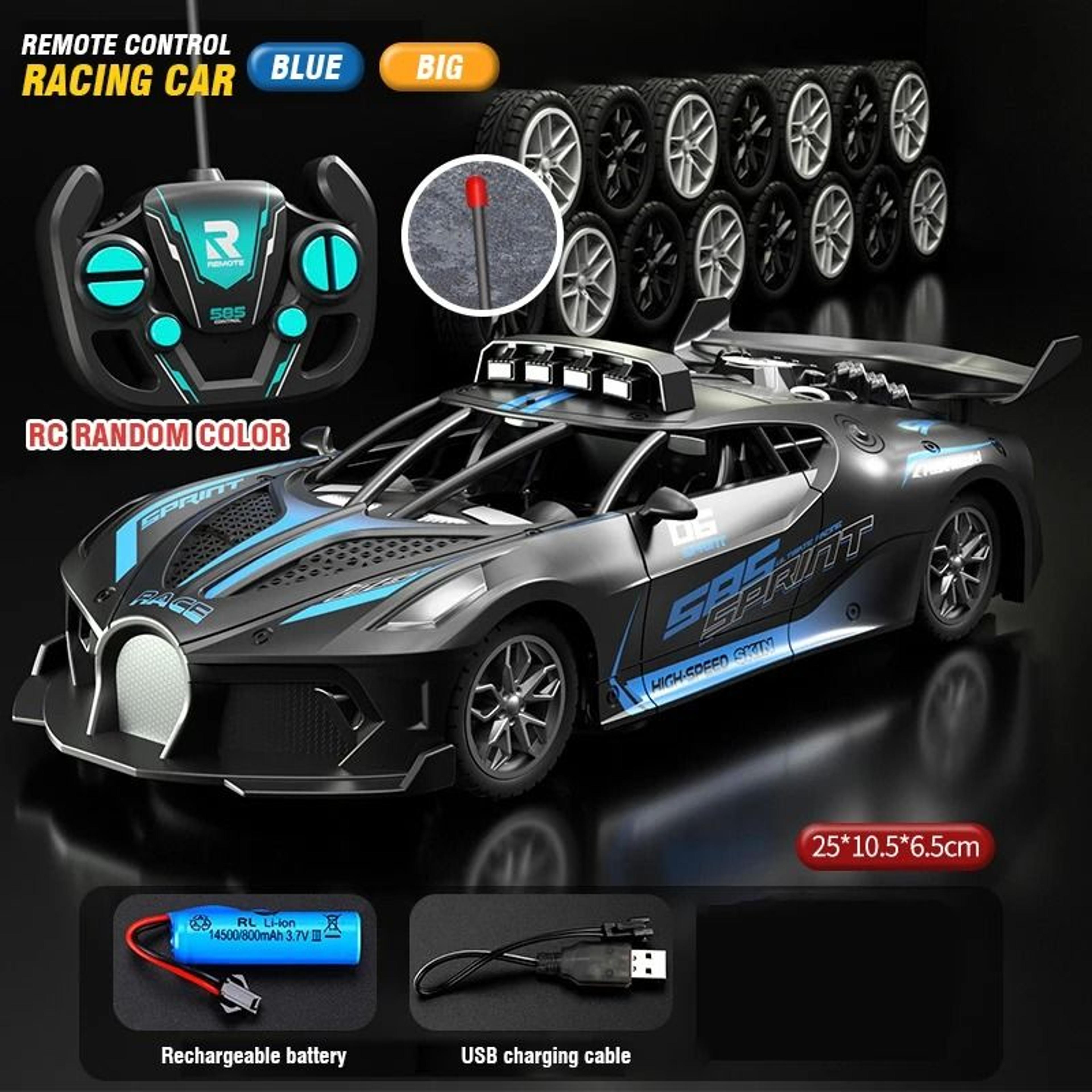 Remote Control Drift Racing Car 4CH HighSpeed Sportscar Toy For Kids 12