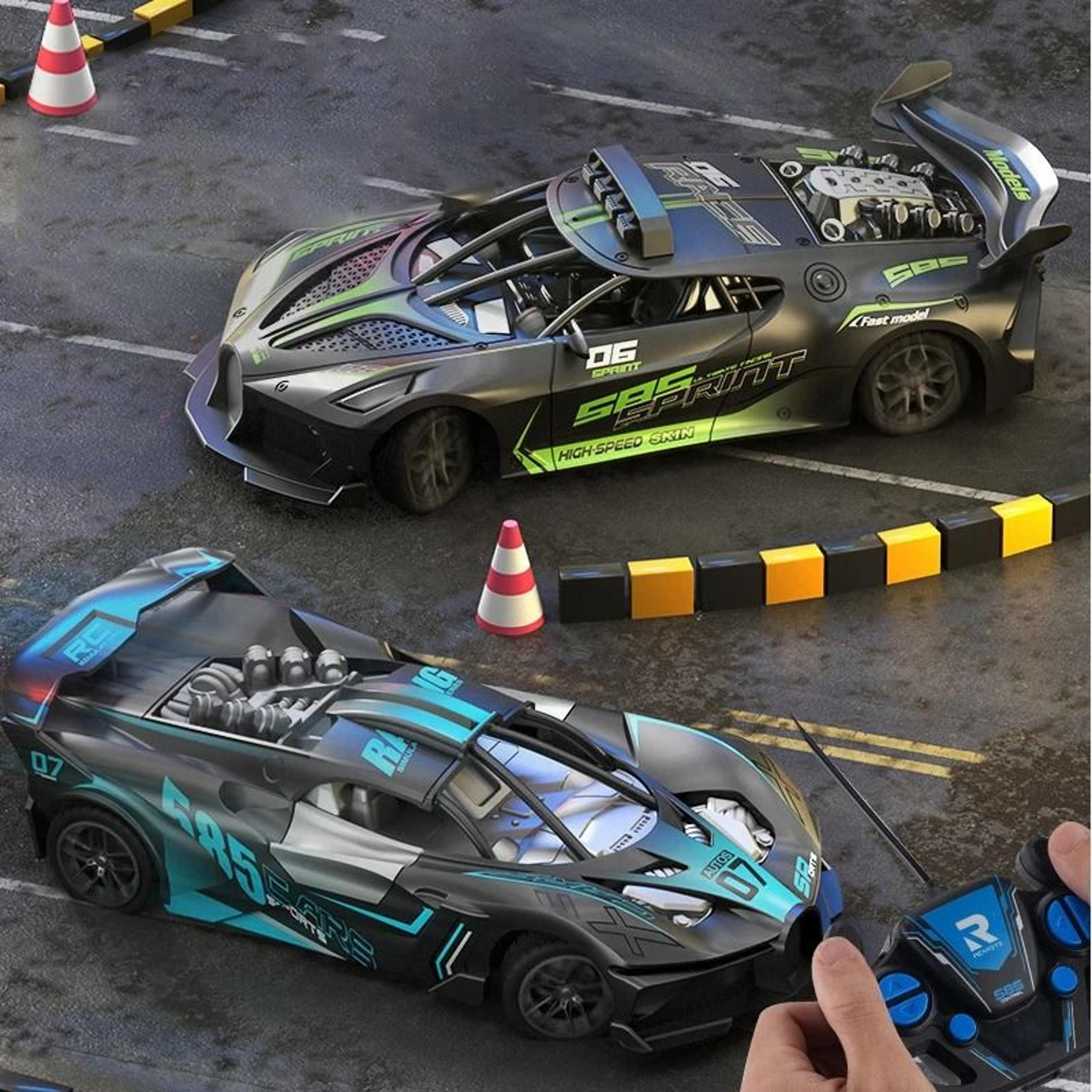 Remote Control Drift Racing Car 4CH HighSpeed Sportscar Toy For Kids 4