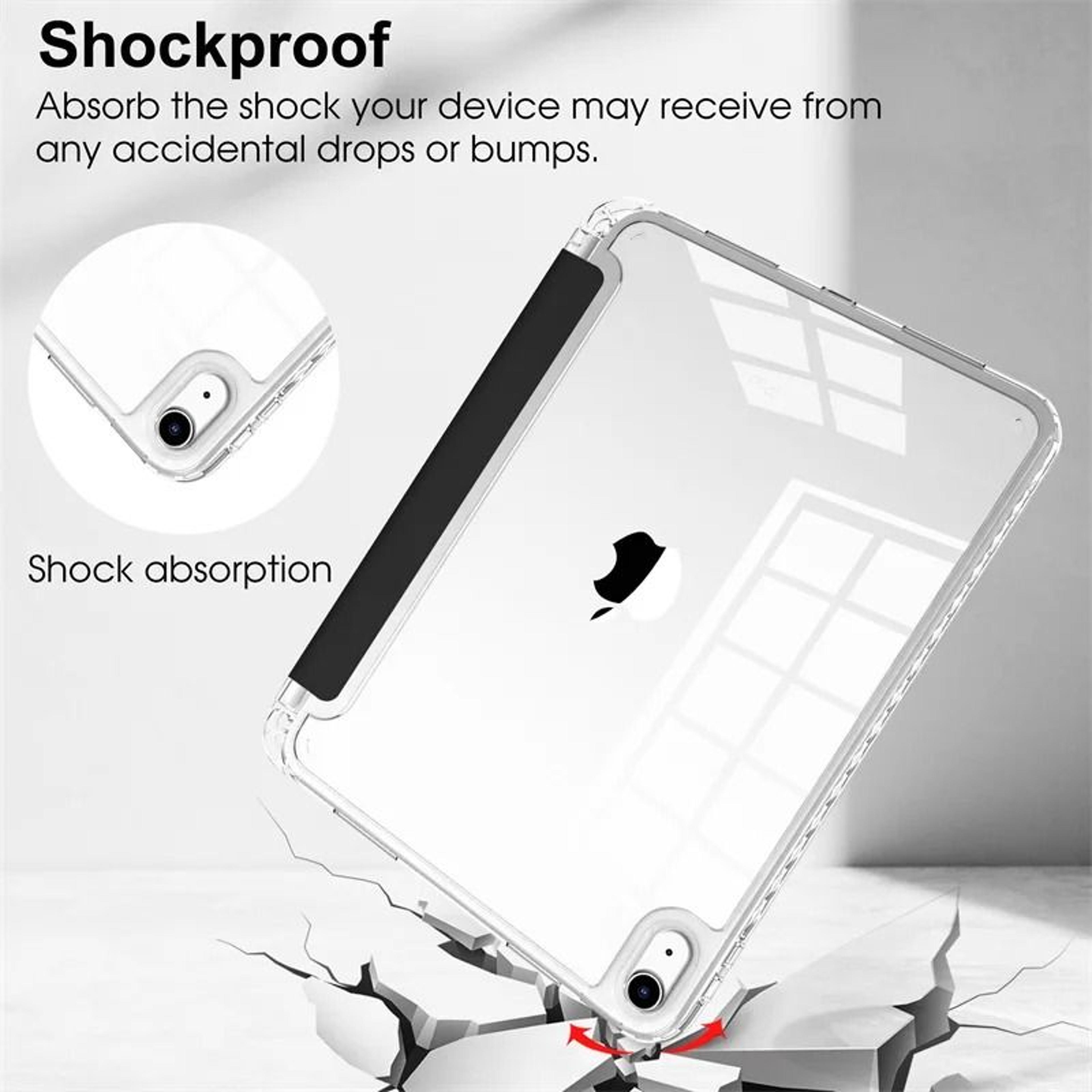 Magnetic IPad Case With Pencil Holder And MultiModel Compatibility 5