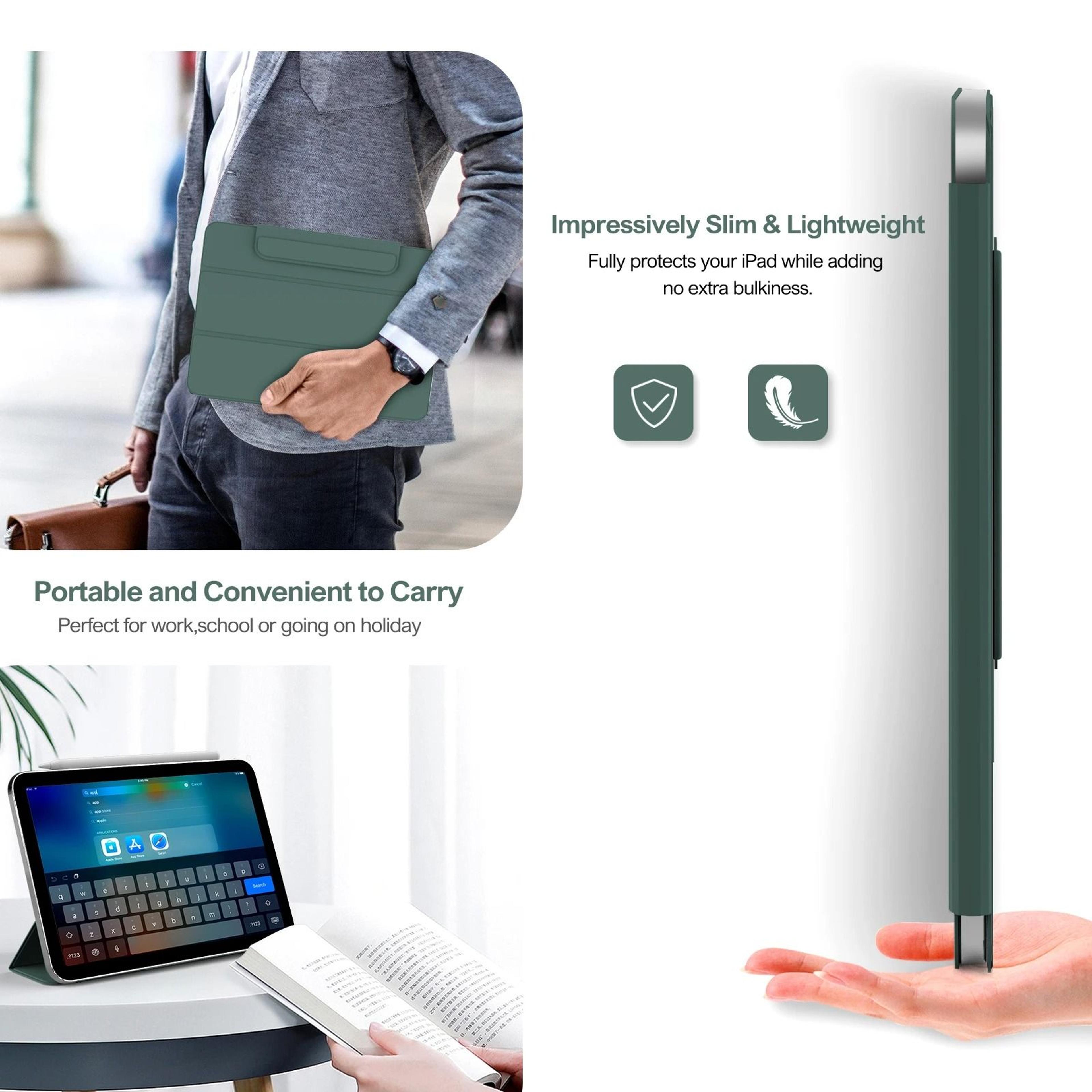 Magnetic Detachable IPad Case With Cover For IPad Pro Air And Mini 6