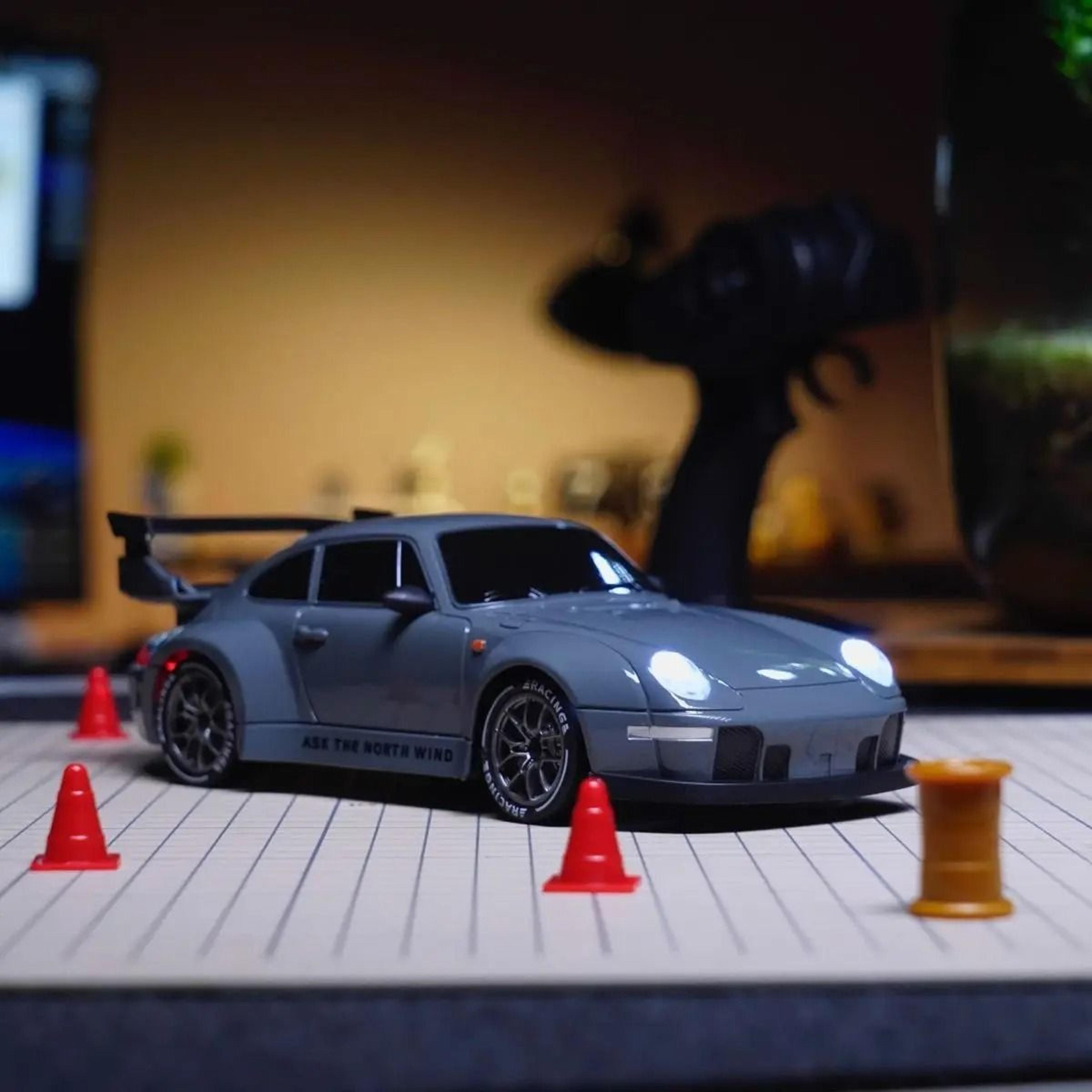 4WD RC Drift Car High Speed Remote Control Racing Vehicle With LED Lights 6