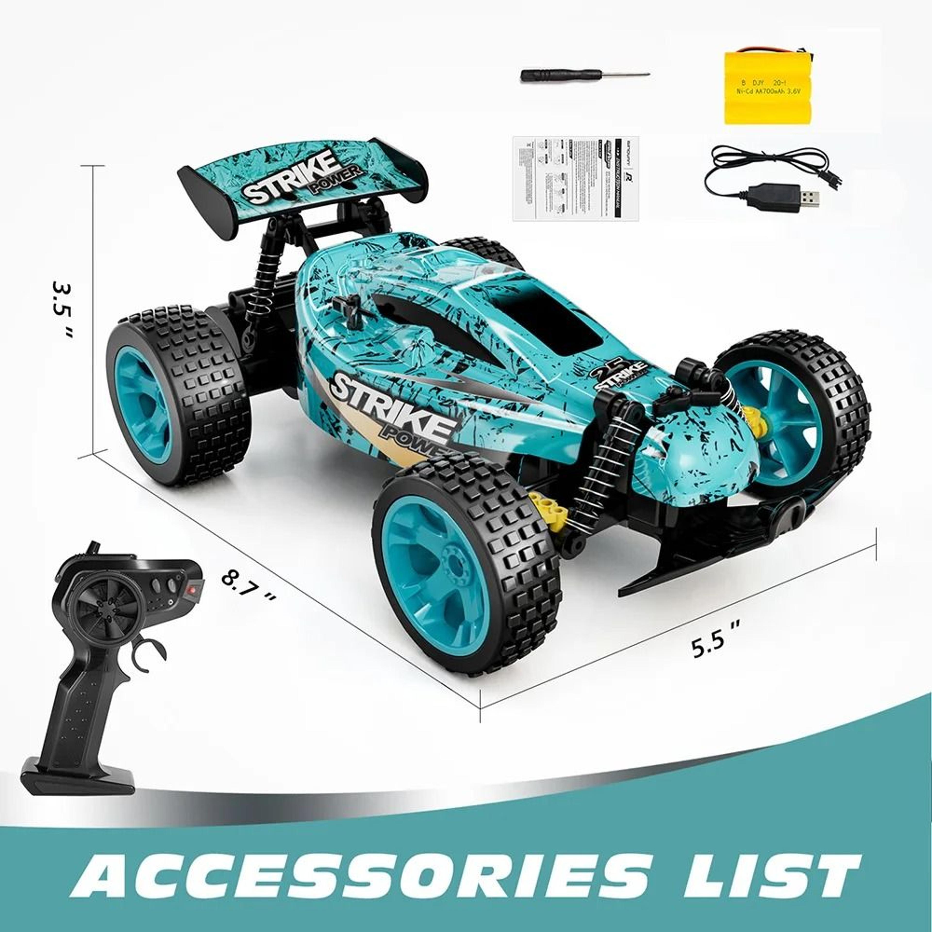 High Speed 1 18 RC Car 20kmh Remote Control Drift Car With Rechargeable Battery 11