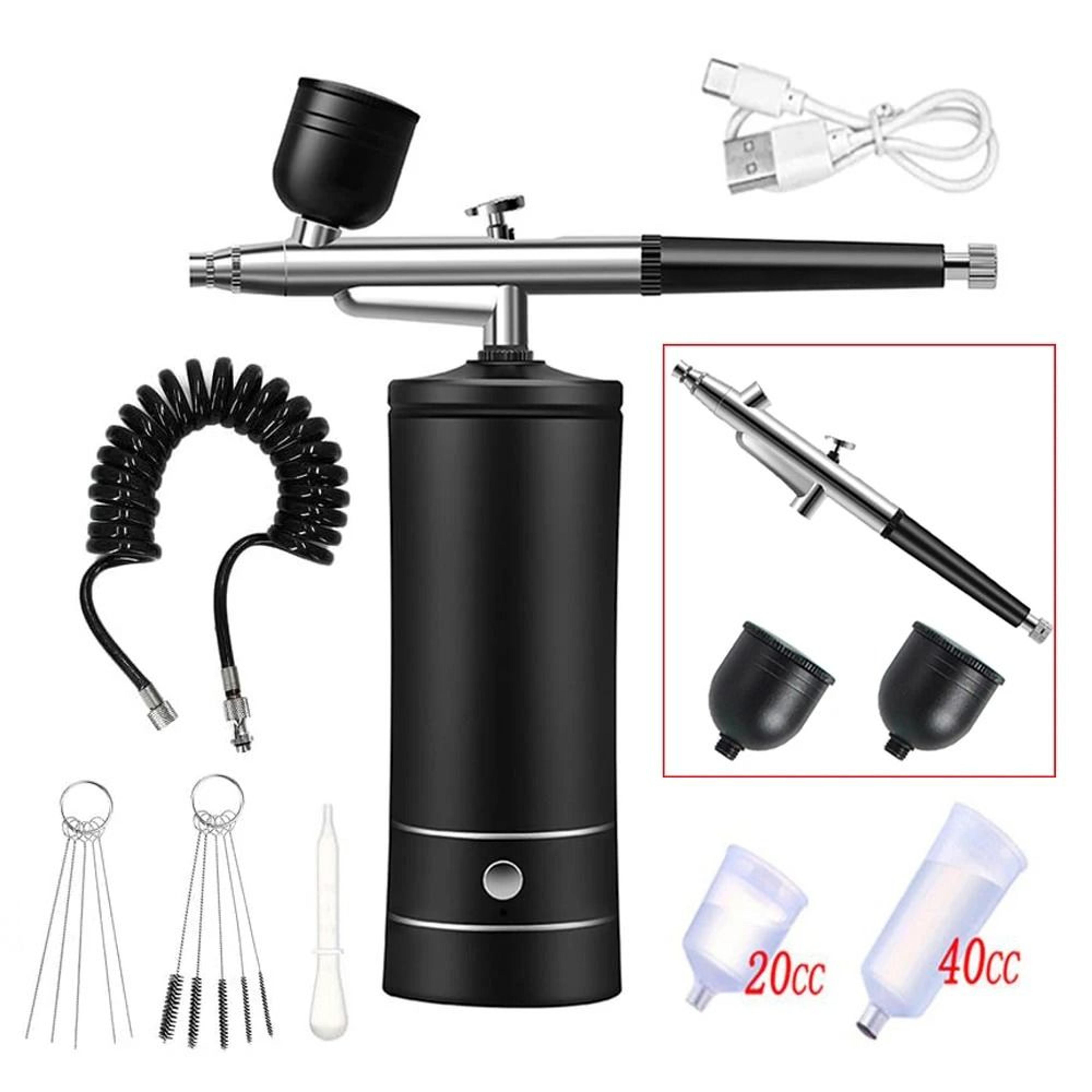 Portable Airbrush With Compressor For Nails Cake And Crafts 10
