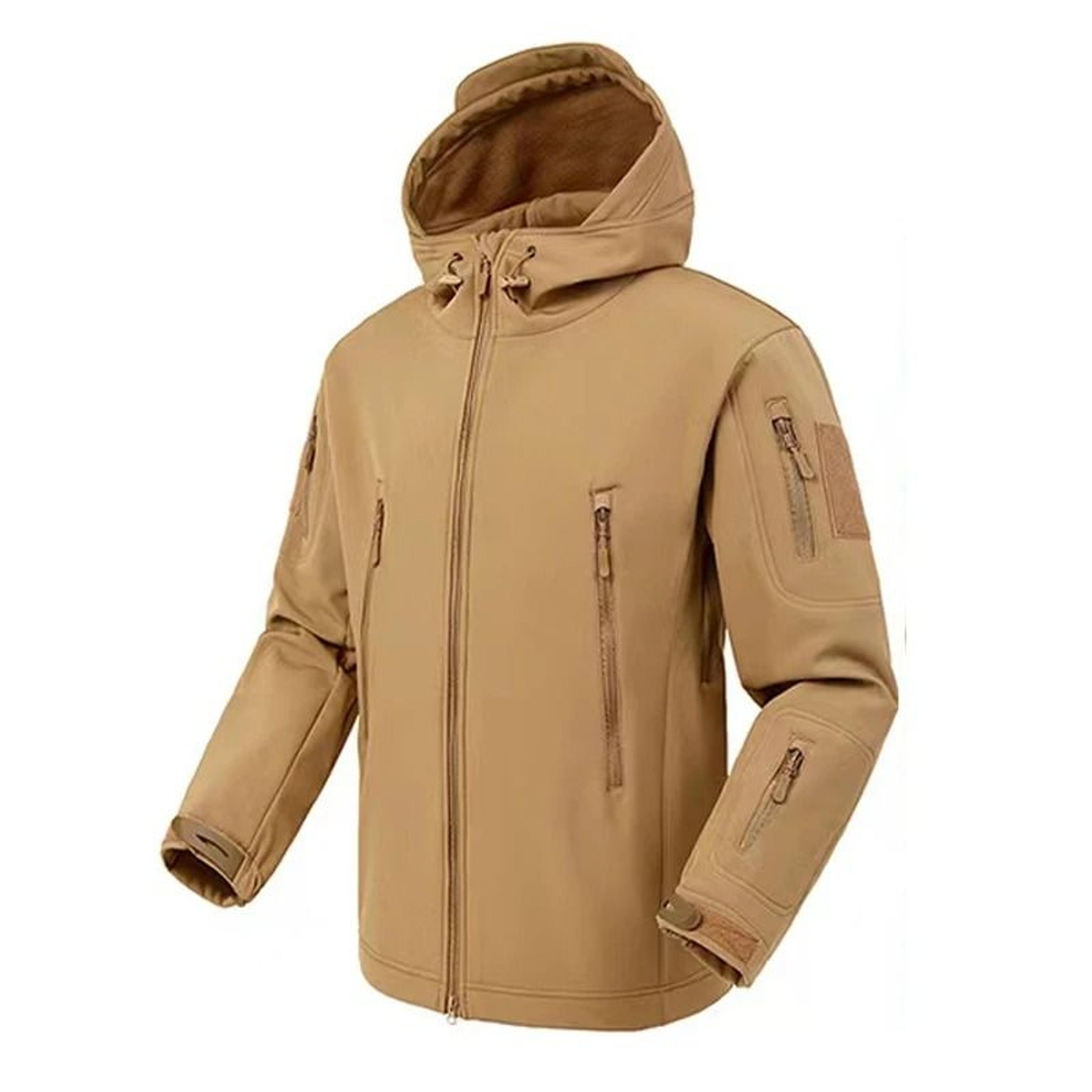 Mens Waterproof SoftShell Fleece Jacket And Pants For Hiking Camping Skiing 11