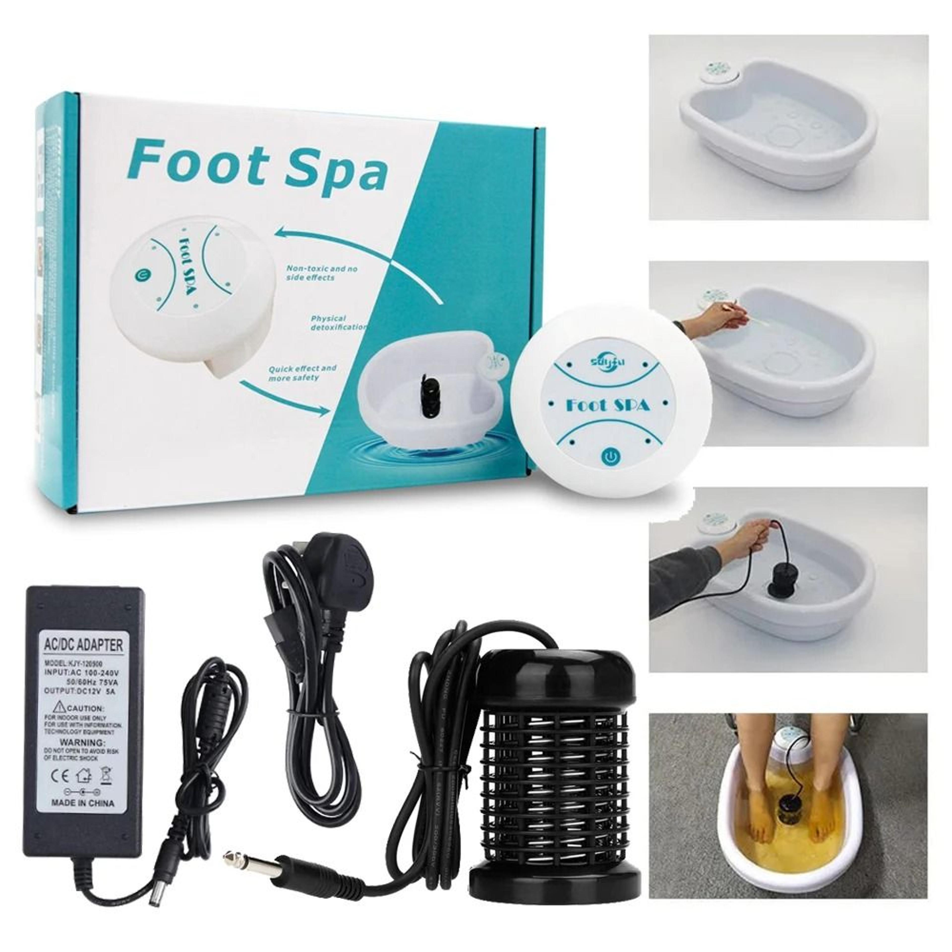 Ionic Foot Spa Bath Machine With Massage For Detox And Fatigue Relief 1