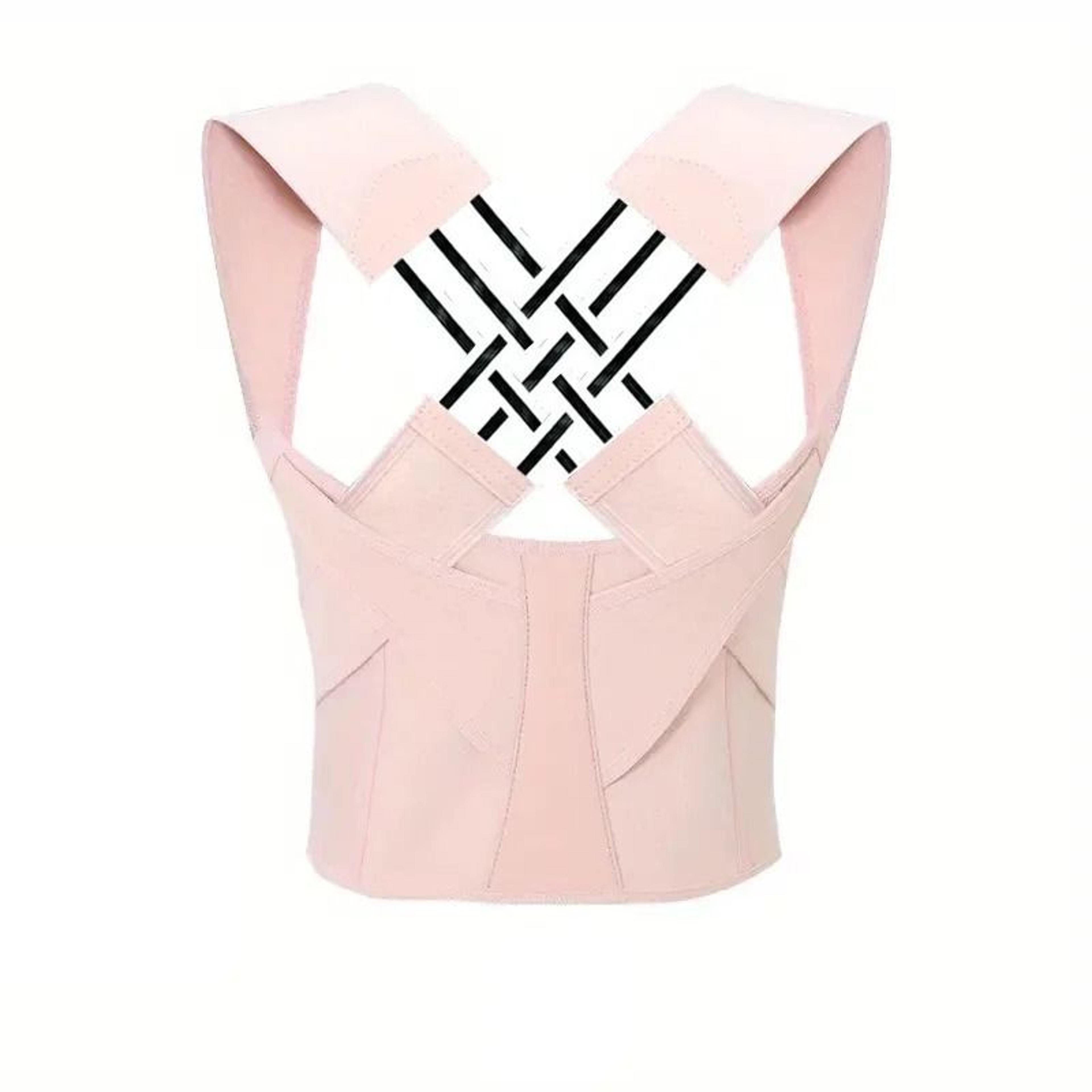 Magnetic Therapy Back Posture Corrector Adjustable Shoulder Support Breathable Shaping Brace 9