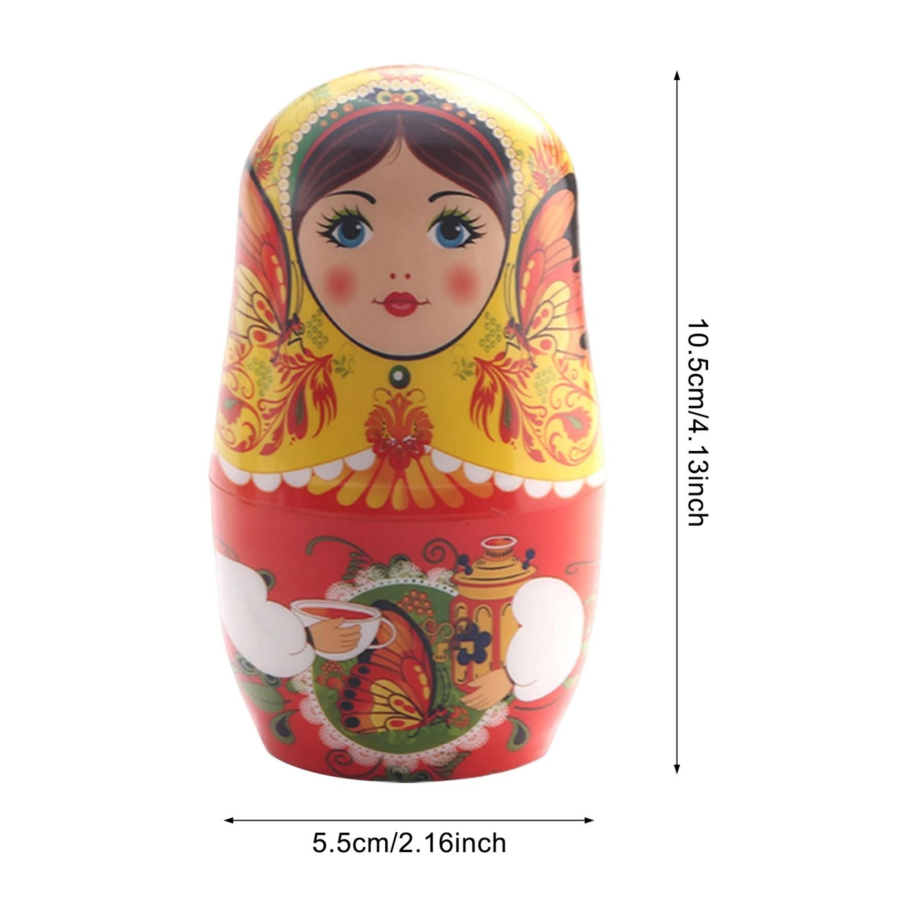 Creative Nail Clipper Set With Russian Doll Style Case 5