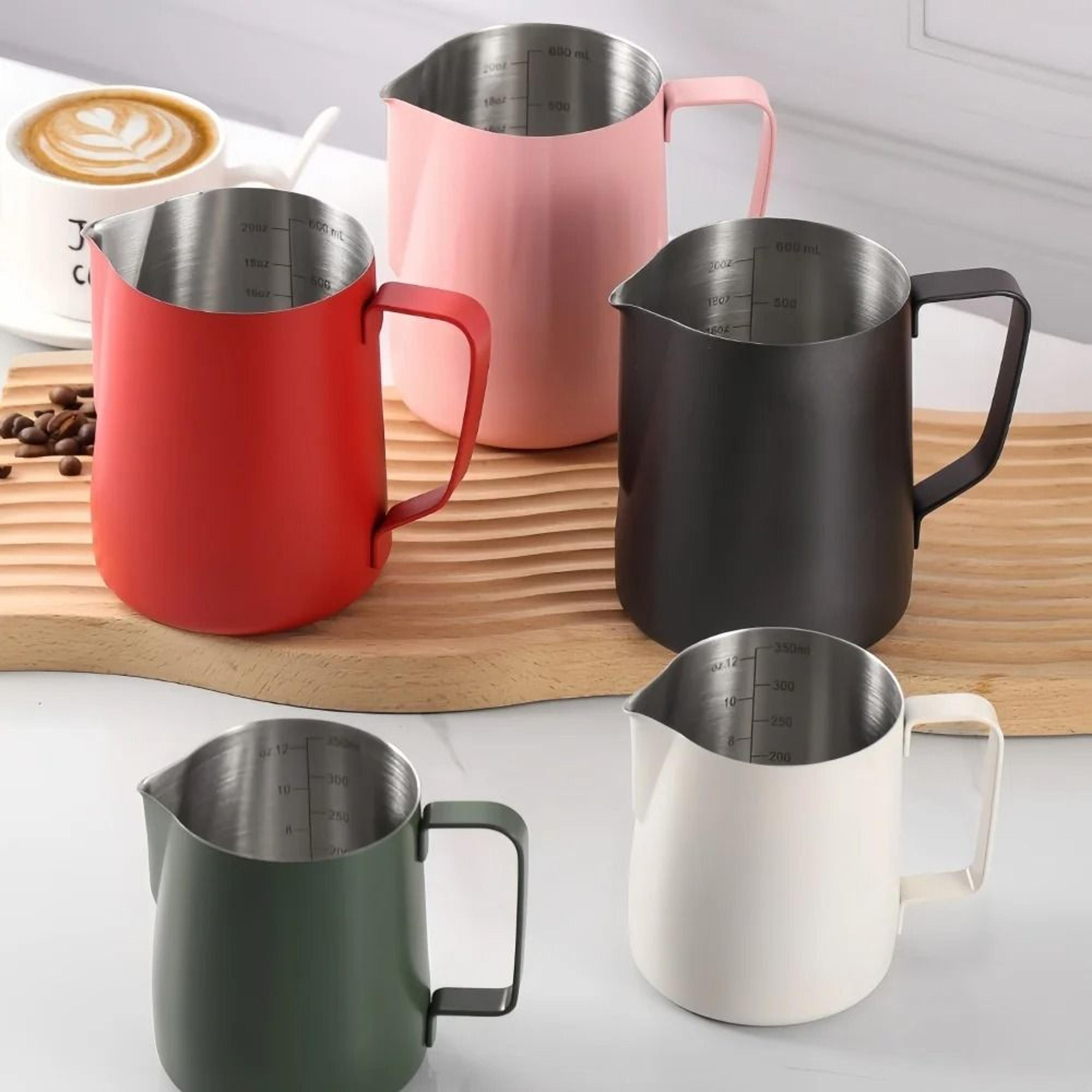 Stainless Steel Coffee Milk Frothing Pitcher 1