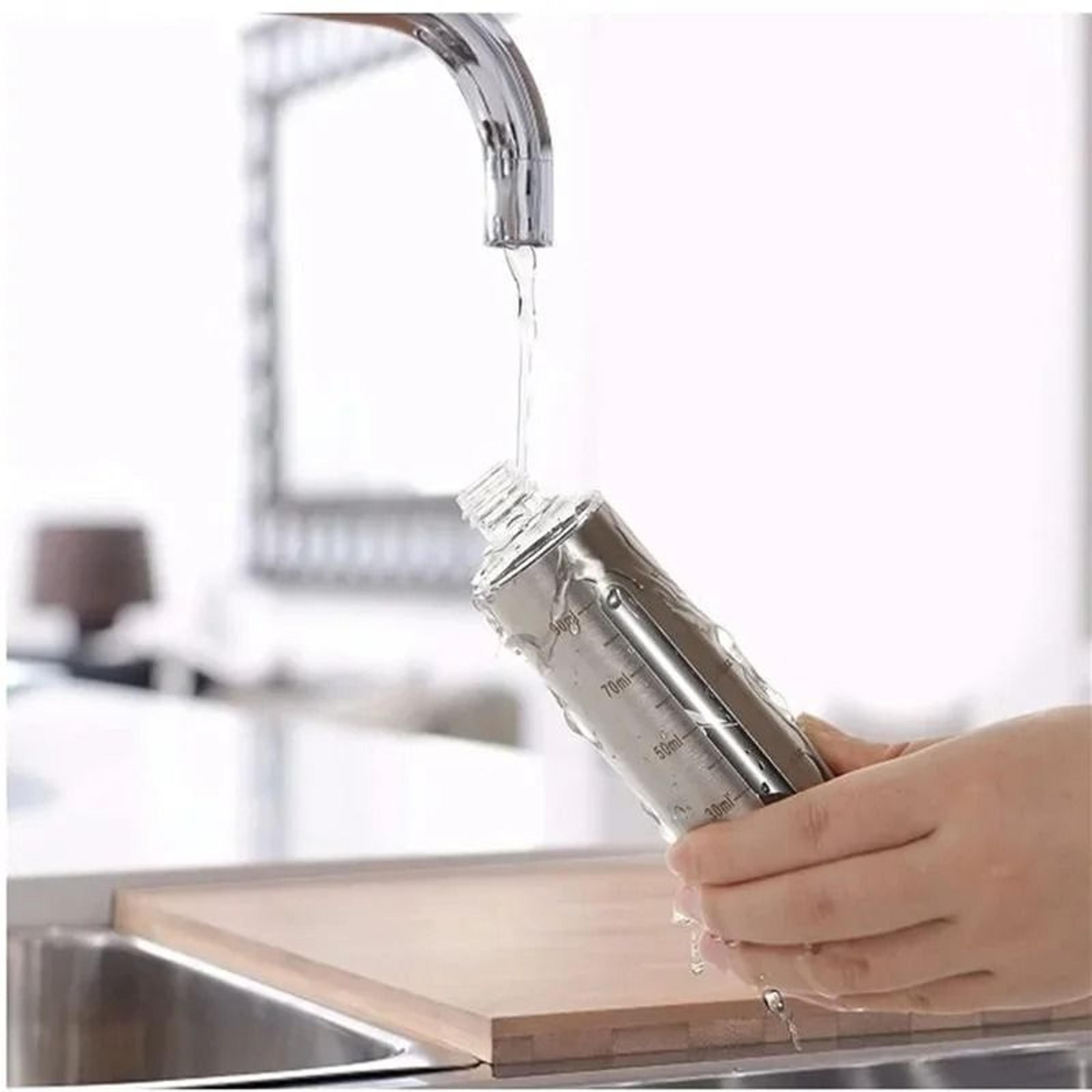 Stainless Steel Olive Oil Spray Bottle With Scale 3