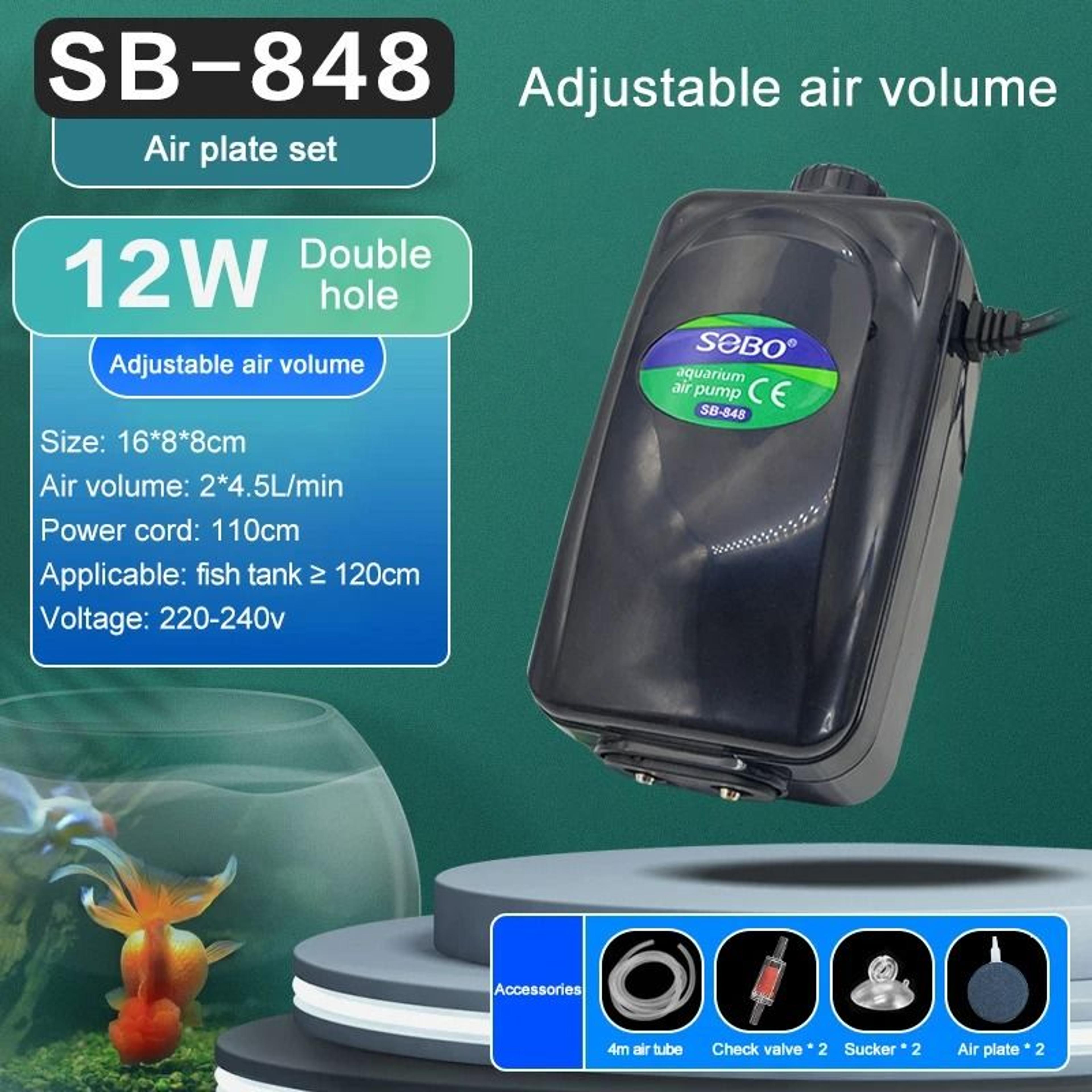 Silent Aquarium Air Pump With Adjustable Air Volume 11