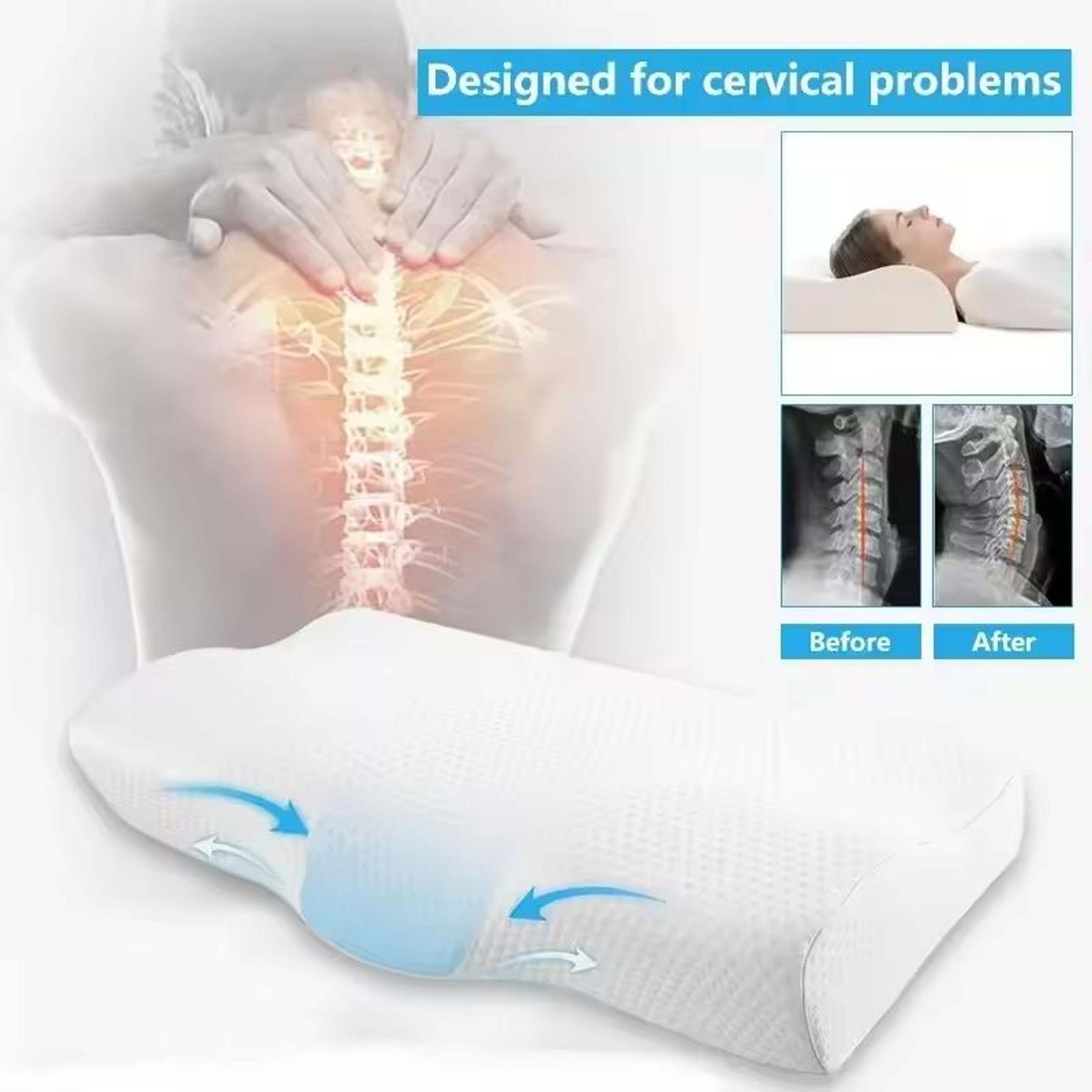 Orthopedic Memory Foam Pillow For Neck And Cervical Support 1