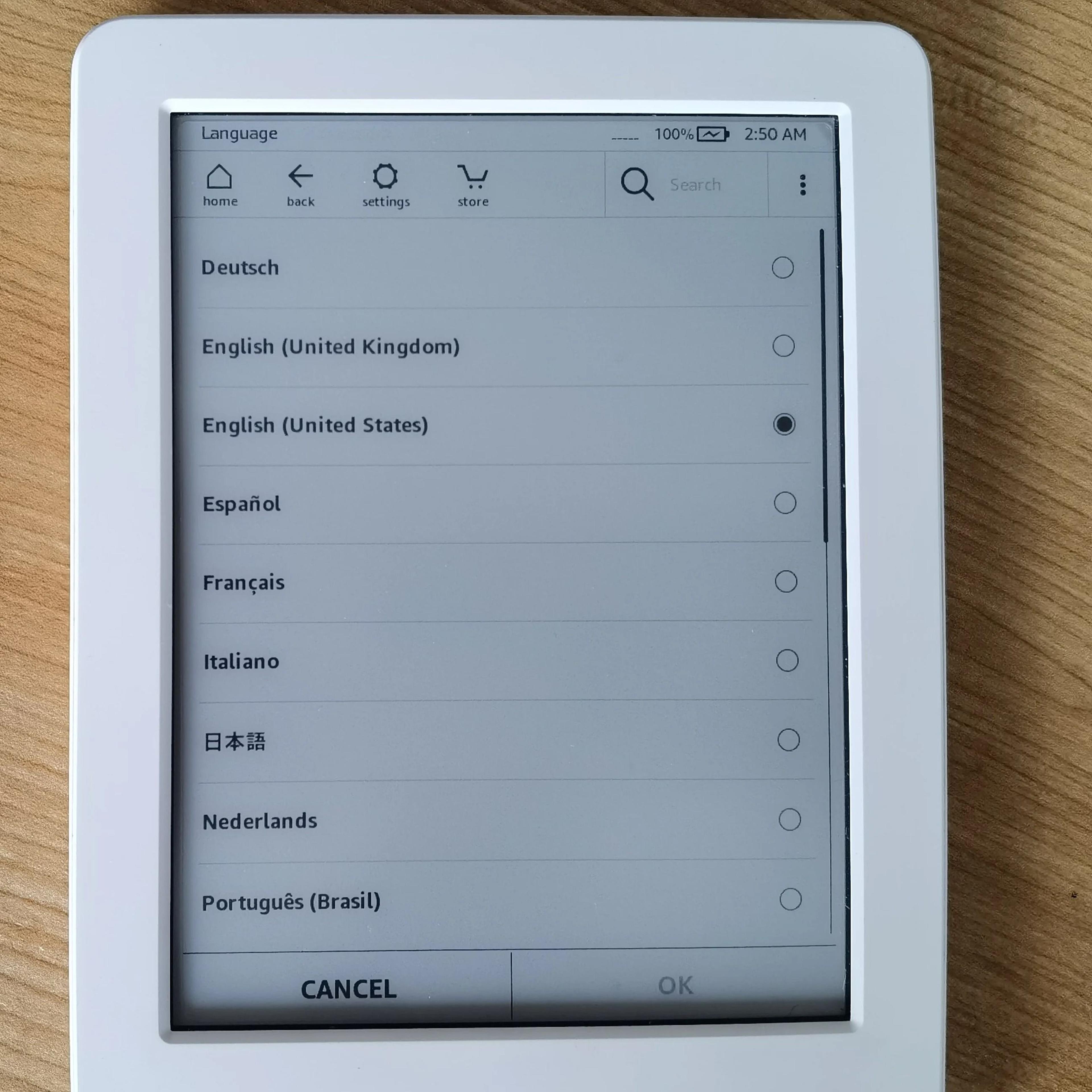 Kindle 8th Generation 6Inch EReader With Touch Screen And WiFi Used 3