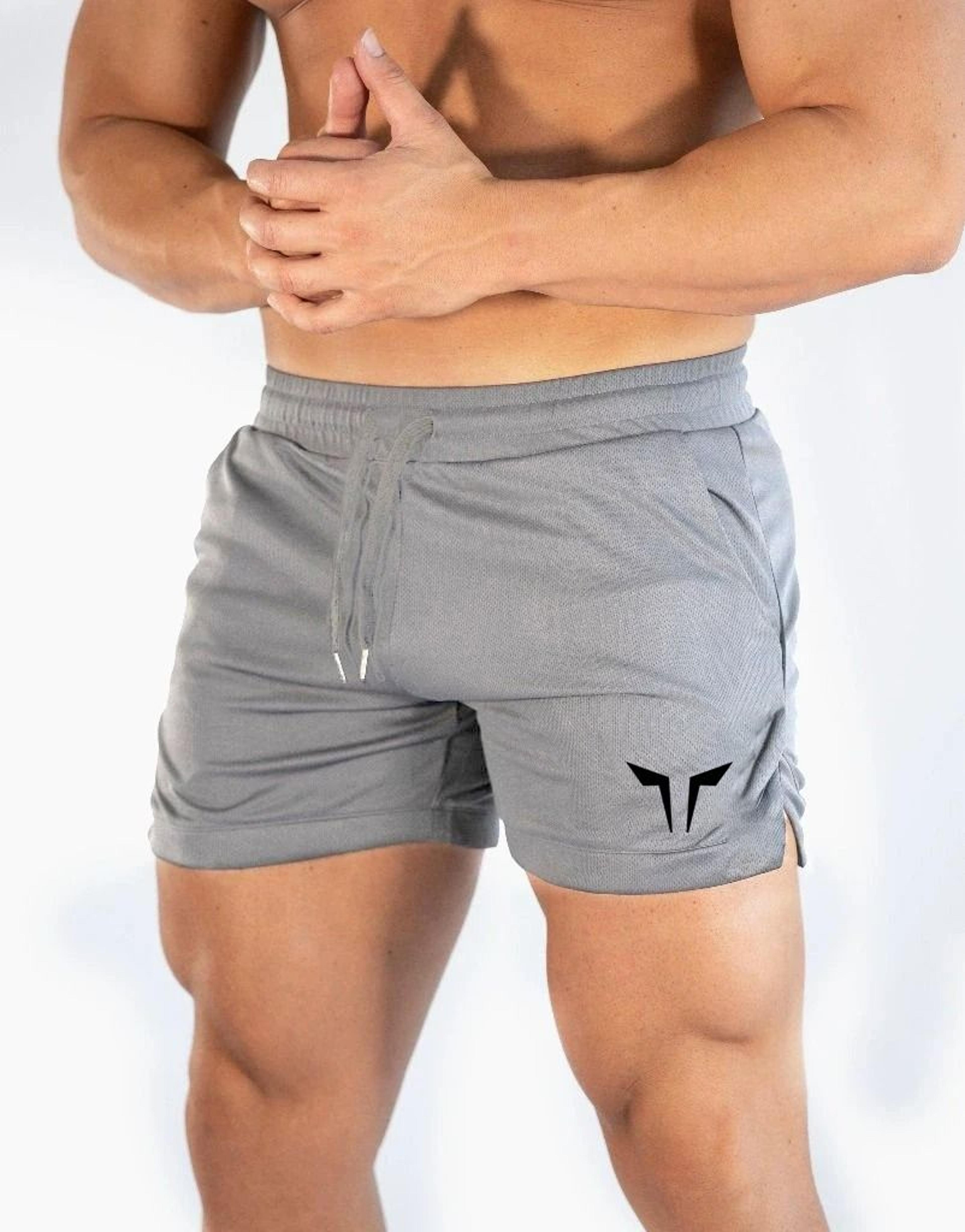Mens Summer Fitness Shorts Lightweight Gym Jogging Shorts 9