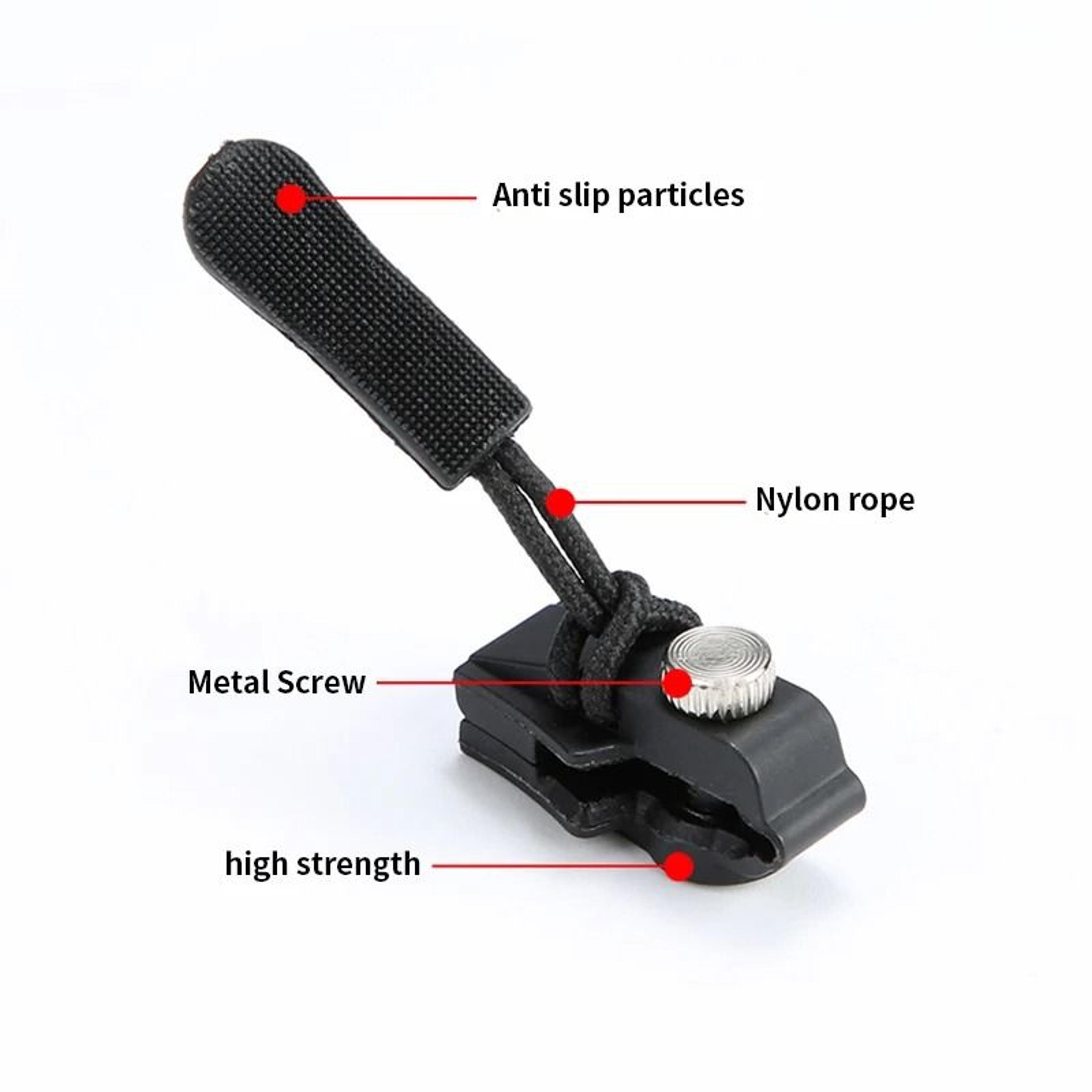 Universal Zipper Repair Kit Quick Replacement Sliders For Bags Jackets And Clothes 4
