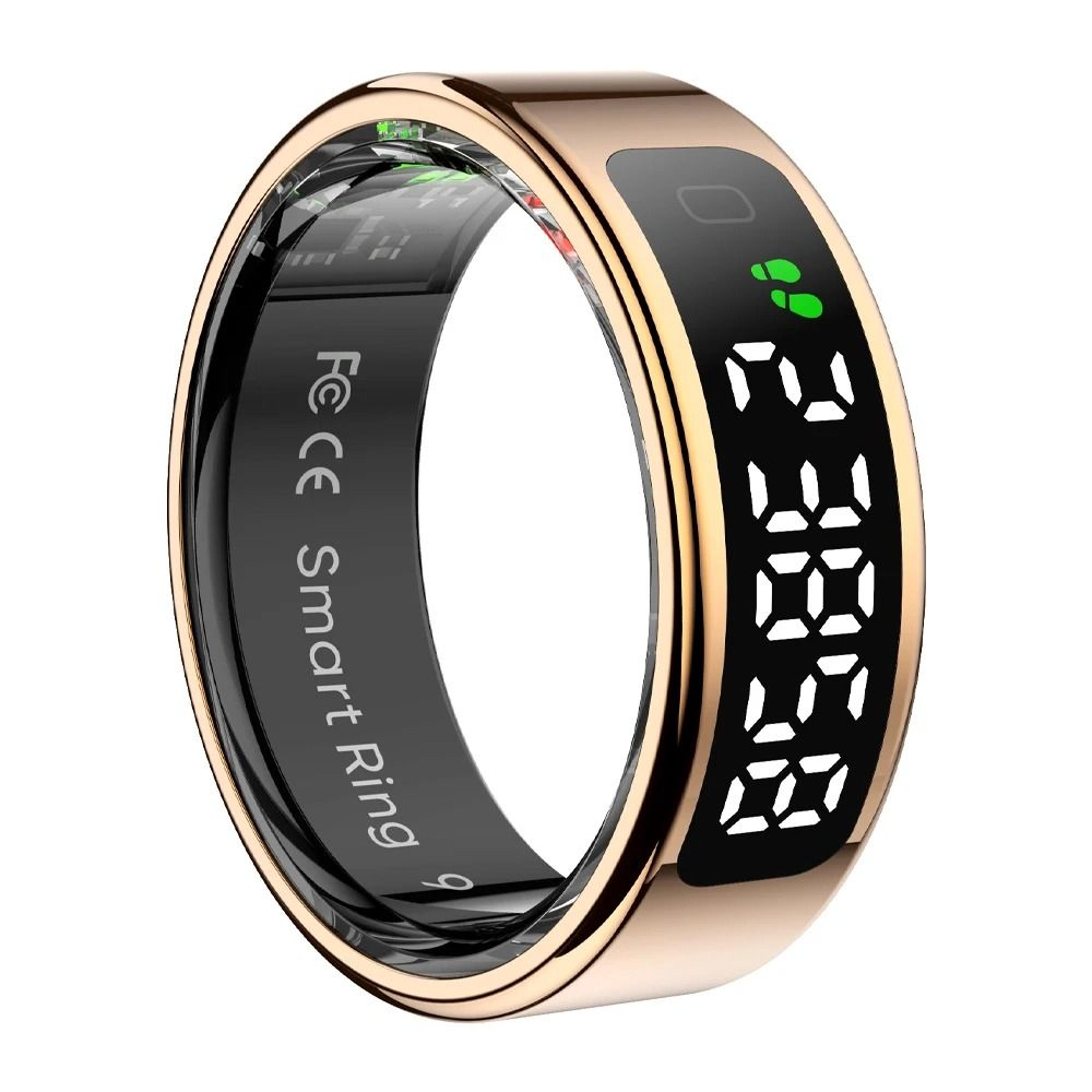 Smart Ring With Display Screen And Wireless Charging Waterproof Fitness Health Tracker 7