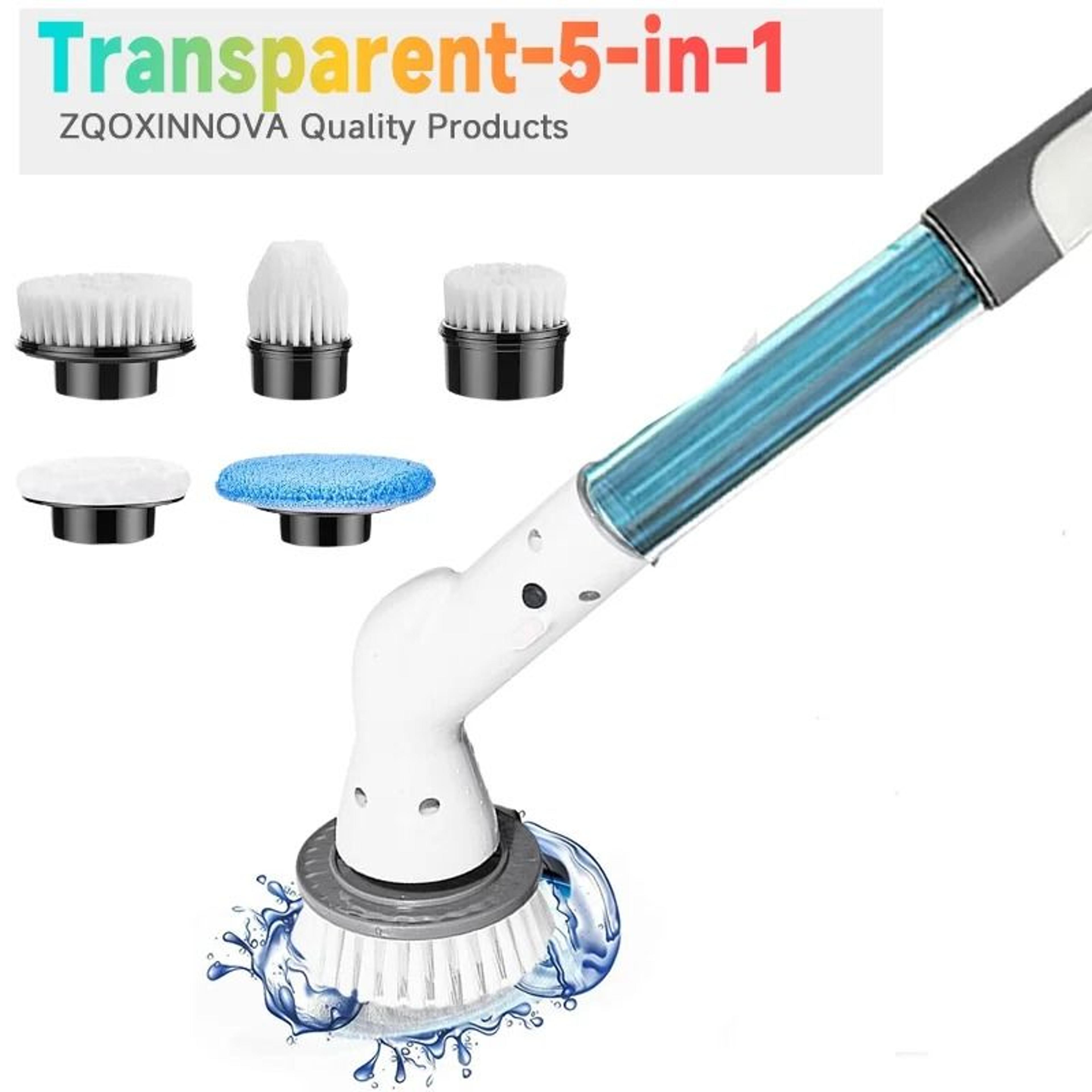 Cordless Electric Spin Scrubber Multipurpose Cleaning Brush With Multiple Heads For Bathroom Kitche 7