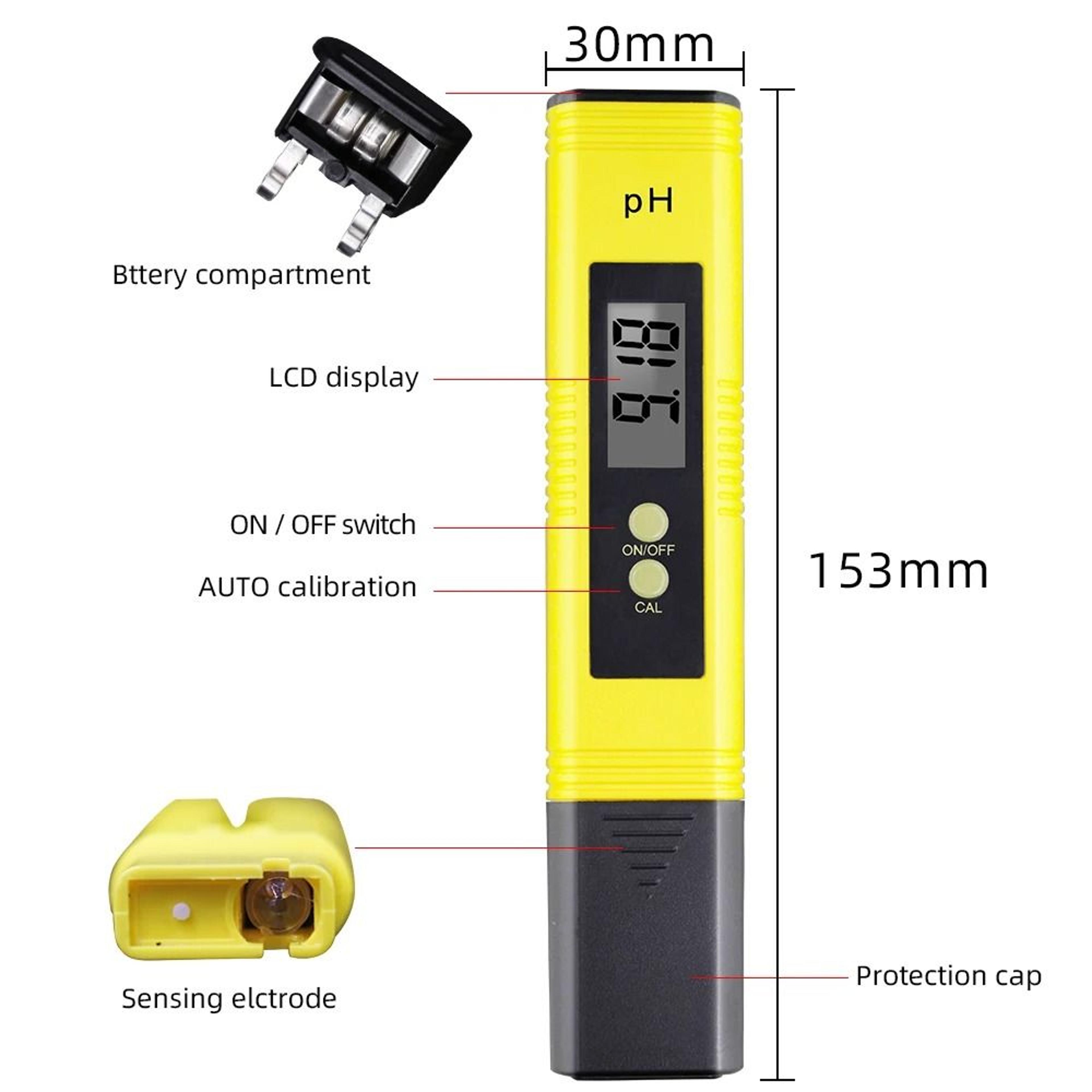 PH Meter And TDS Meter Digital Water Quality Tester With LCD Display 2