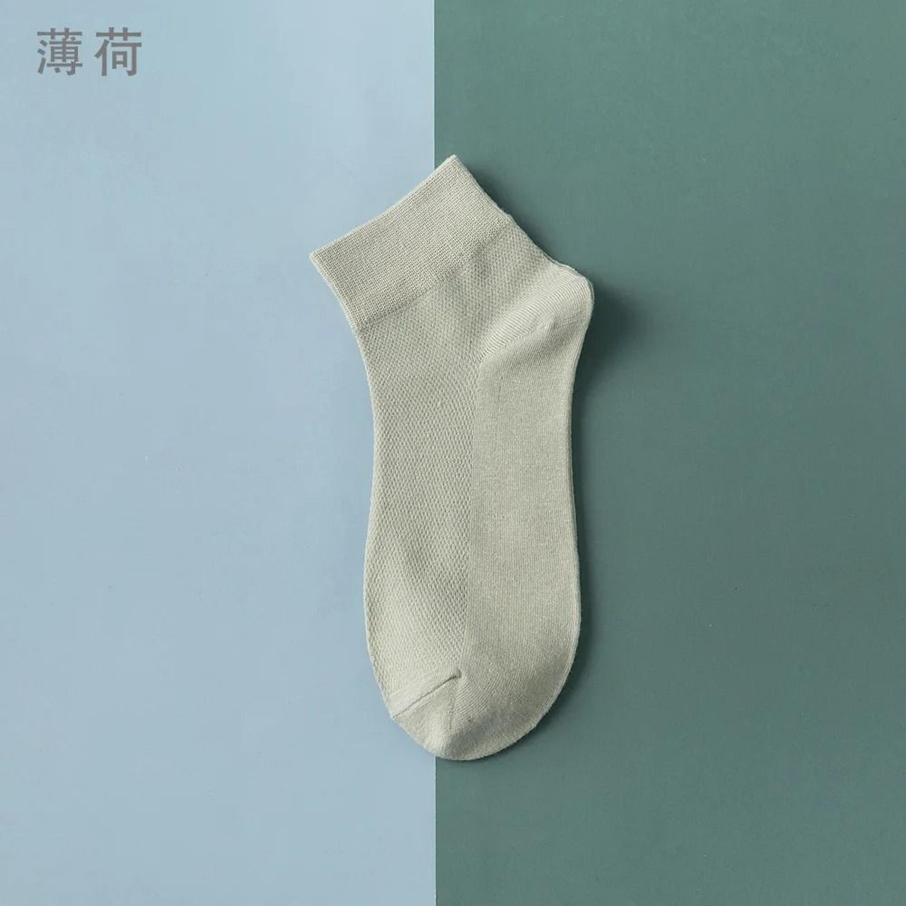 Mens Cotton Socks Pack Soft Breathable Business Dress Socks 9