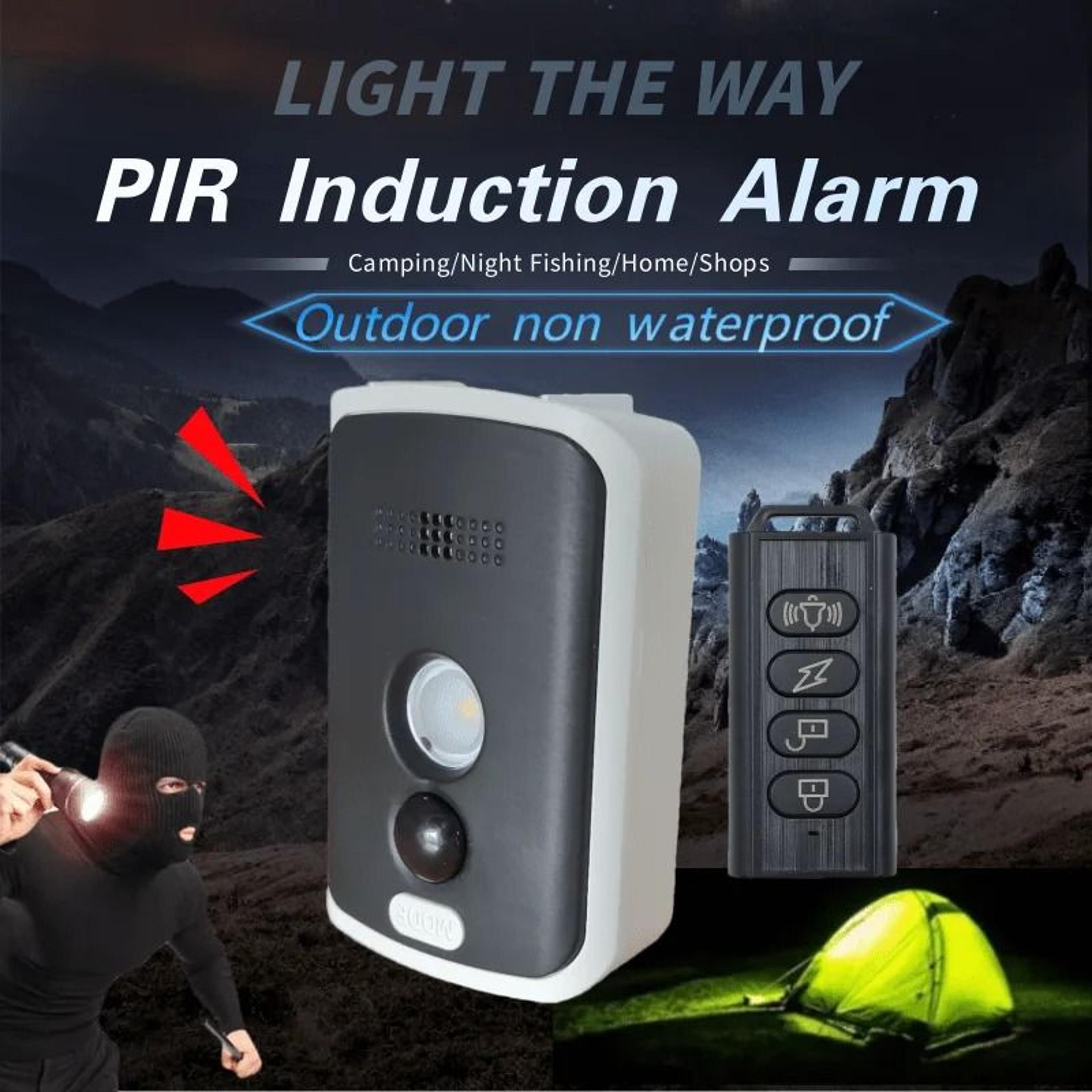 Wireless Infrared Motion Alarm With Remote Control For Outdoor Security And Animal Protection 1