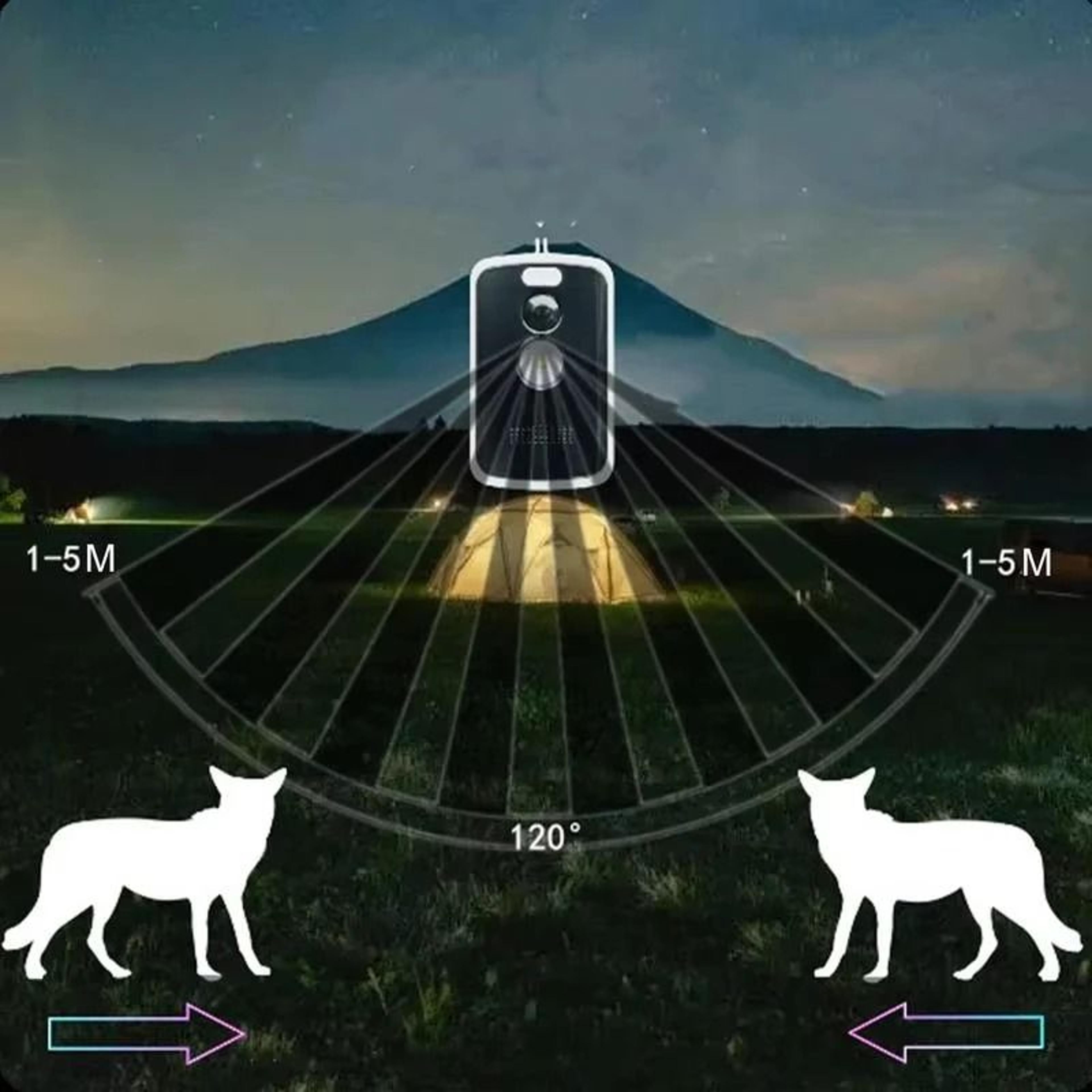 Wireless Infrared Motion Alarm With Remote Control For Outdoor Security And Animal Protection 3
