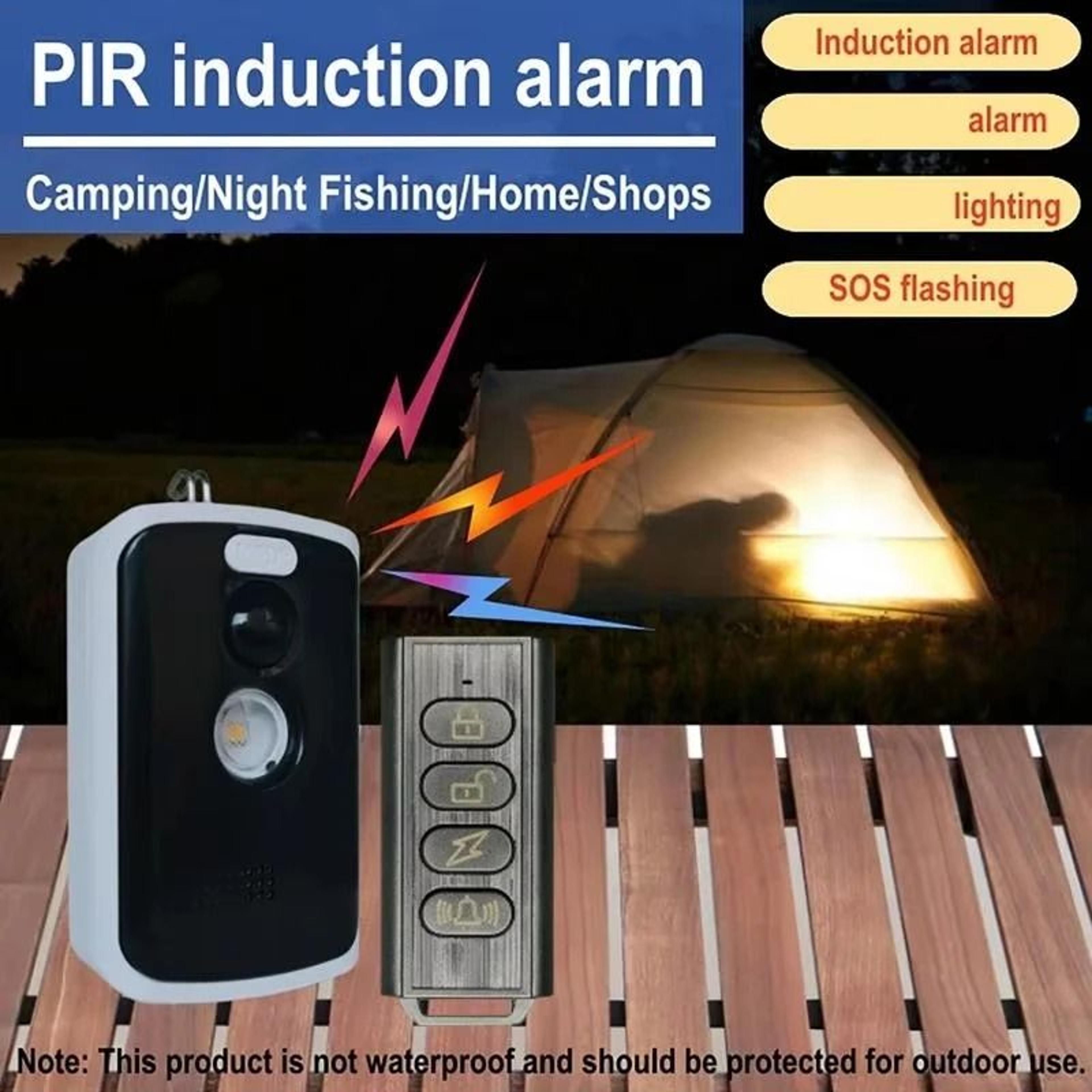 Wireless Infrared Motion Alarm With Remote Control For Outdoor Security And Animal Protection 5