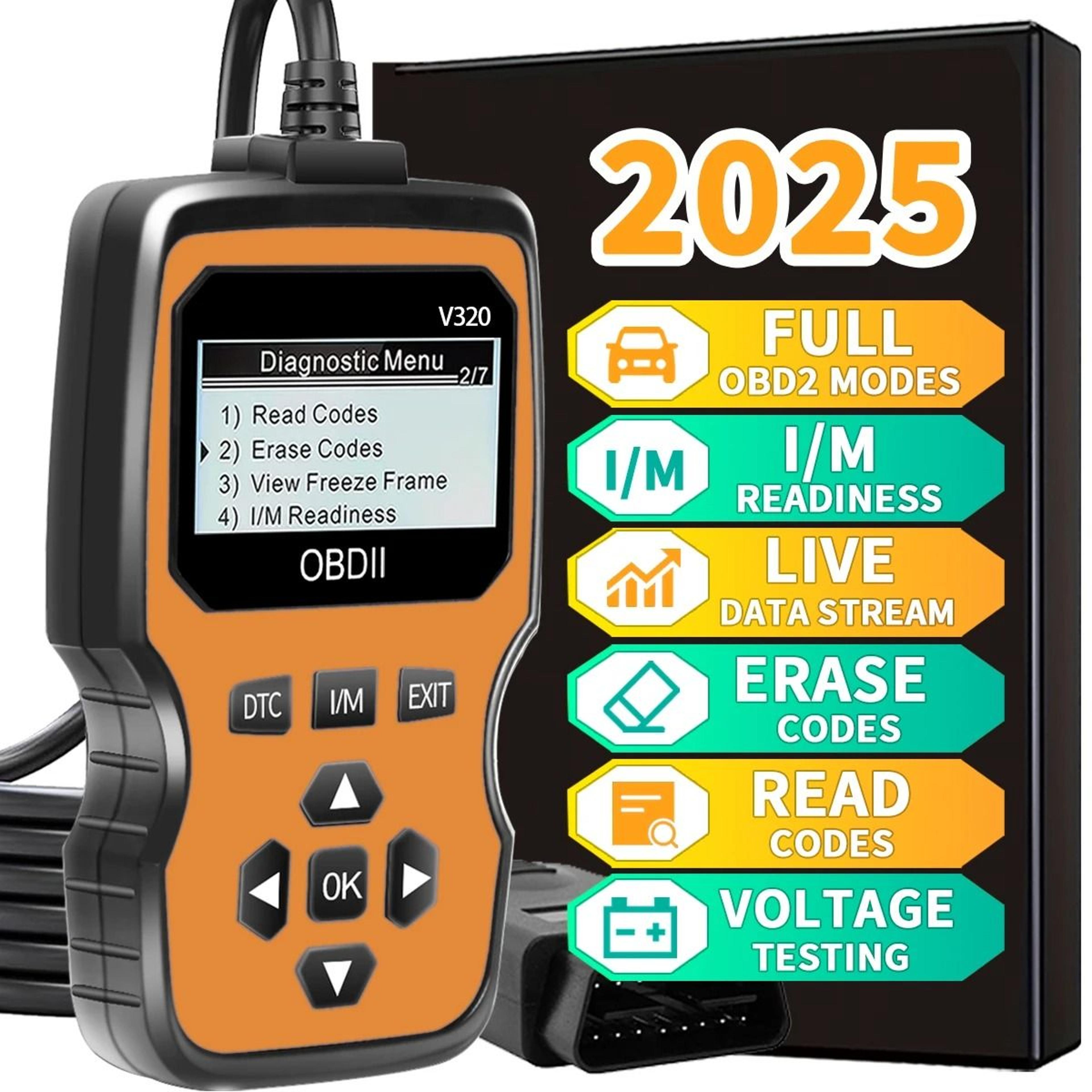 Obd2 Car Diagnostic Scanner Tool With RealTime Data Flow And Battery Test 9
