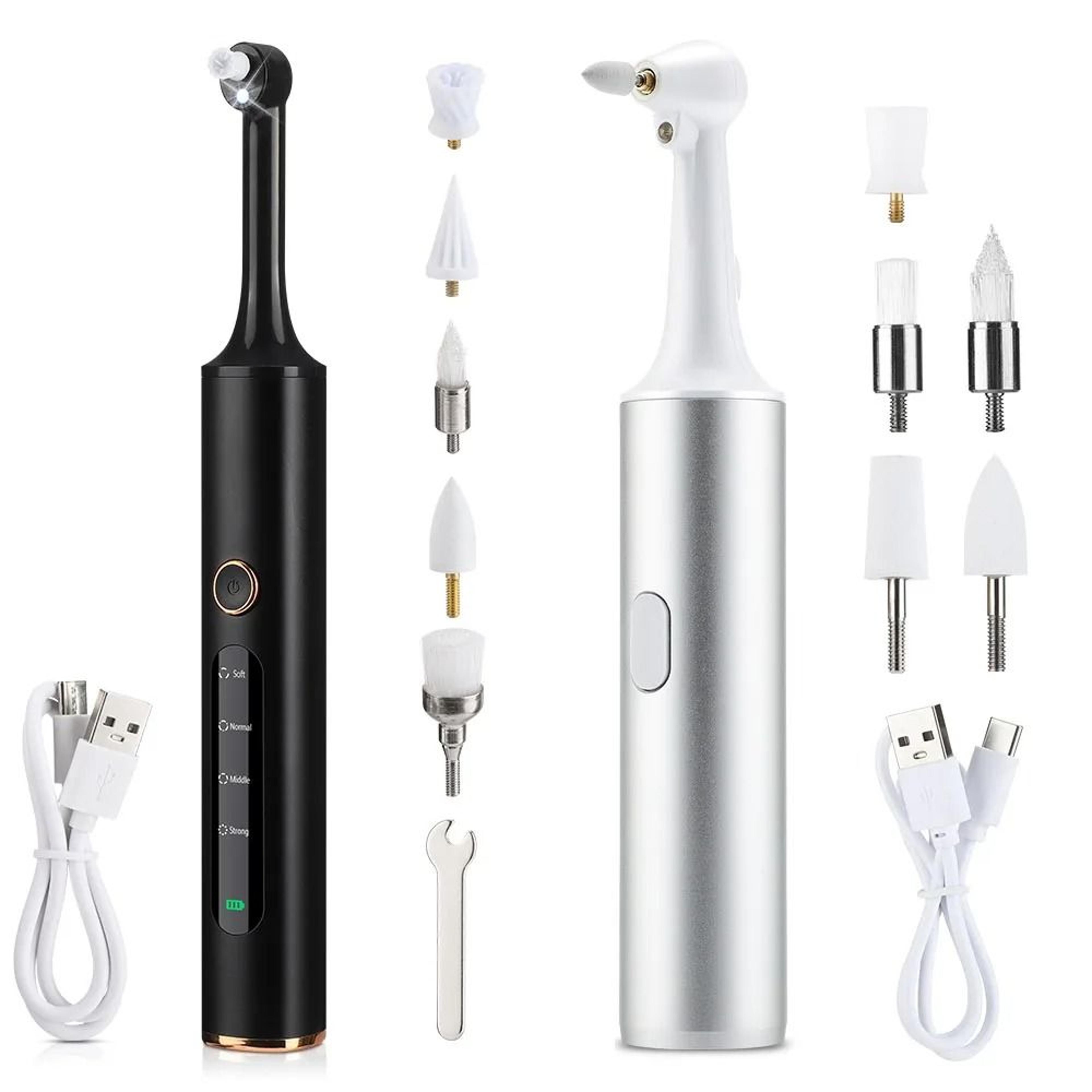 Electric Tooth Polisher And Plaque Remover With 4 Modes For Teeth Whitening And Tartar Cleaning 0