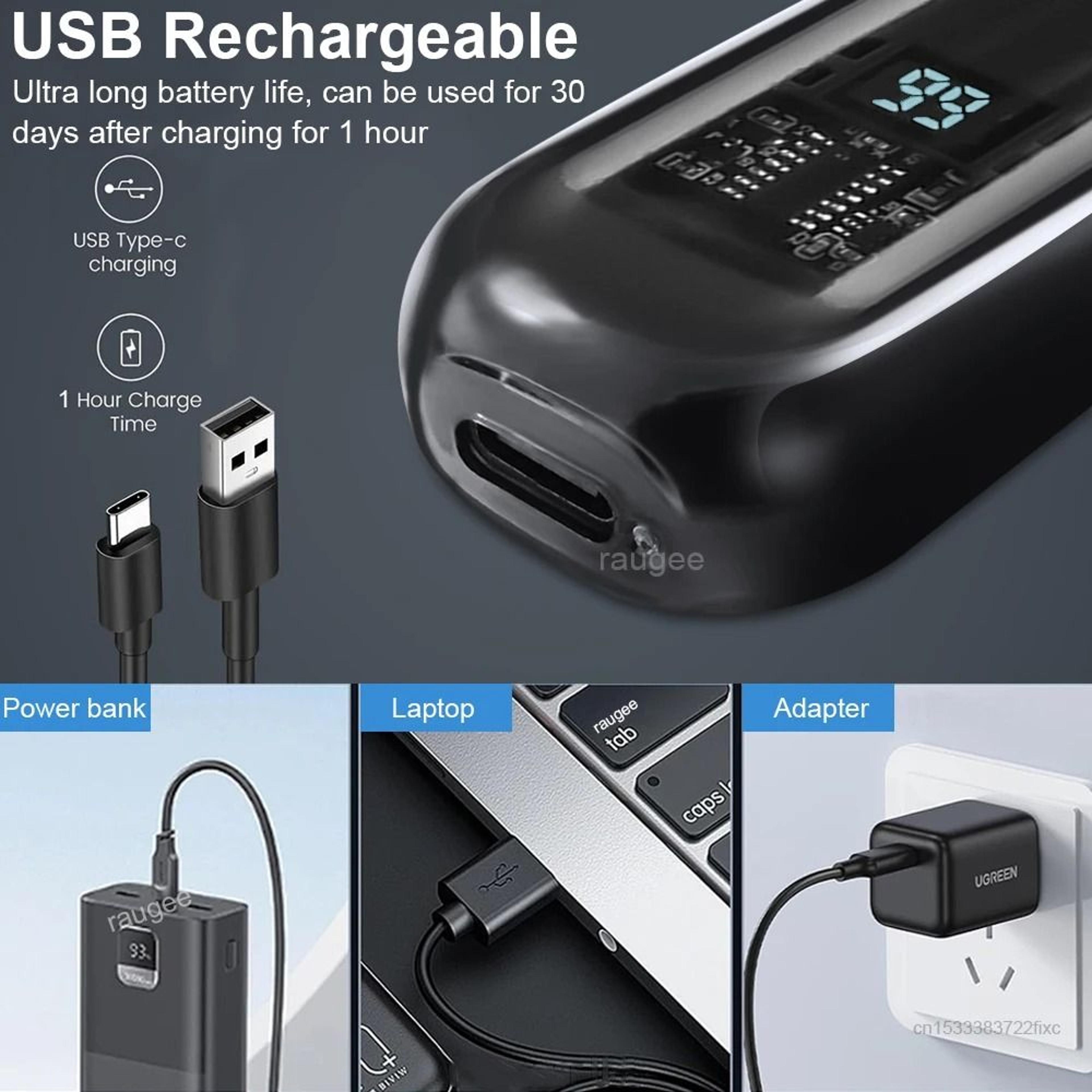 Rechargeable Electric Nose Hair Trimmer For Men 4