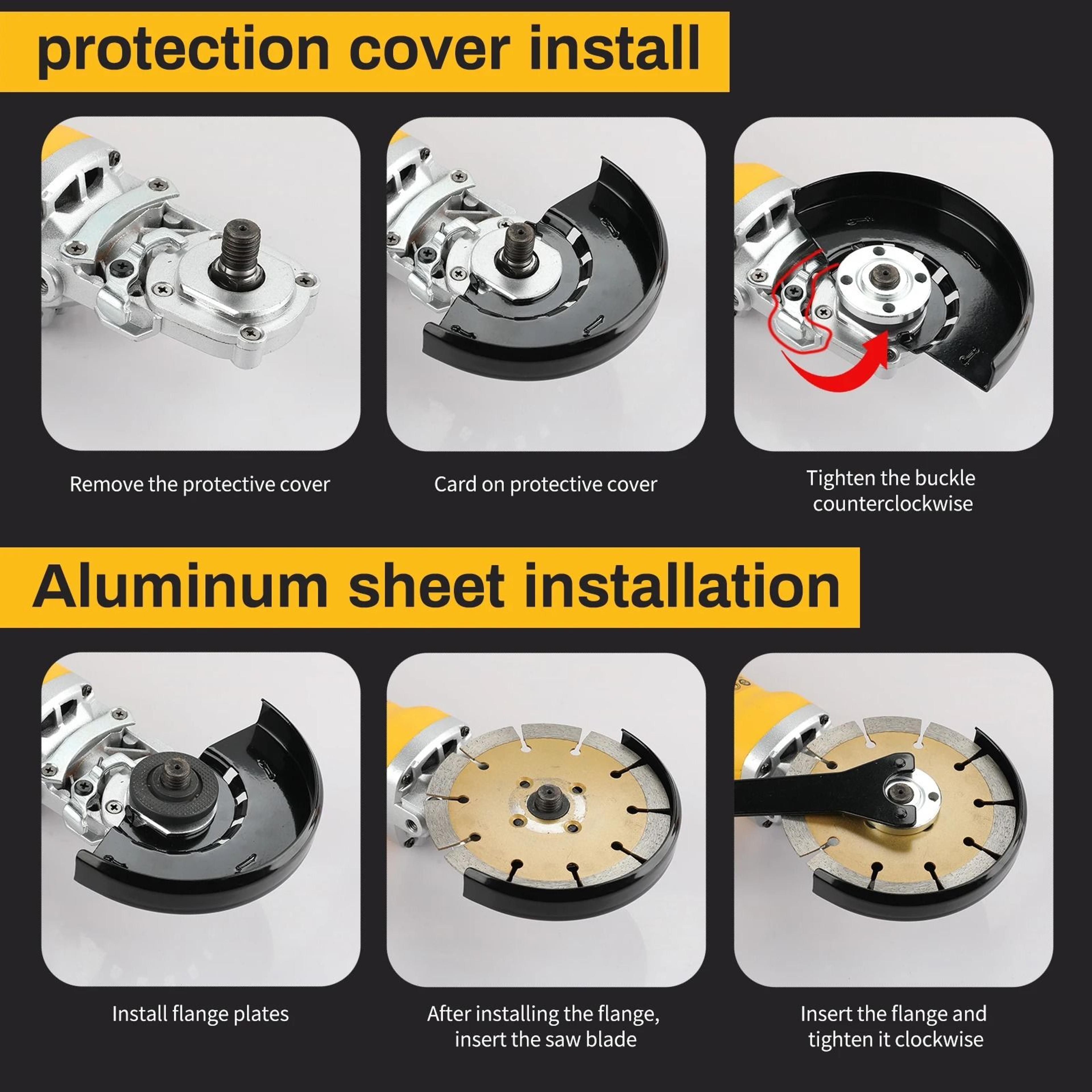 Cordless Brushless Angle Grinder With Rechargeable Battery And 125mm Cutting Disc 4
