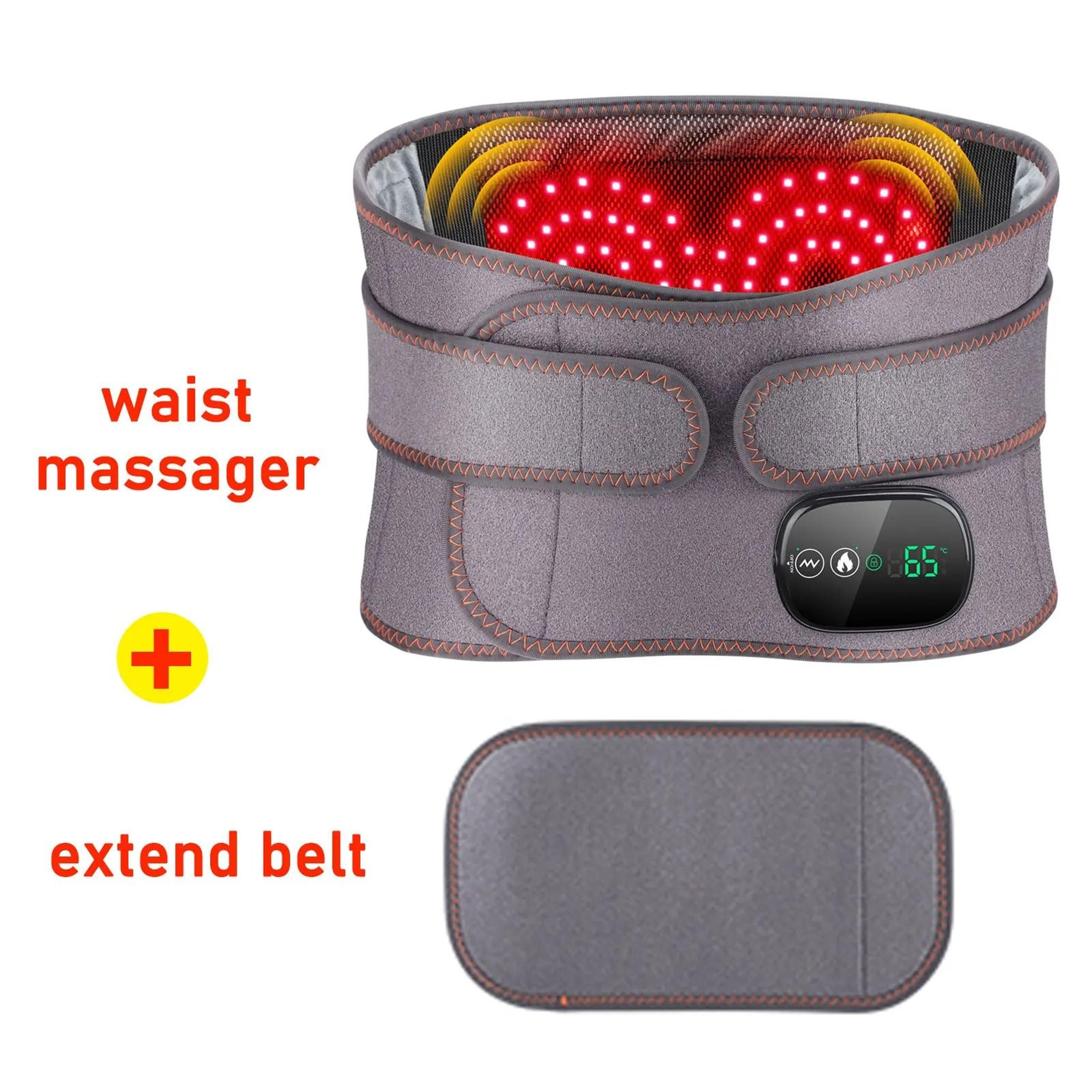 Electric Heating Waist Massager Belt With Vibration And Hot Compress Therapy 11