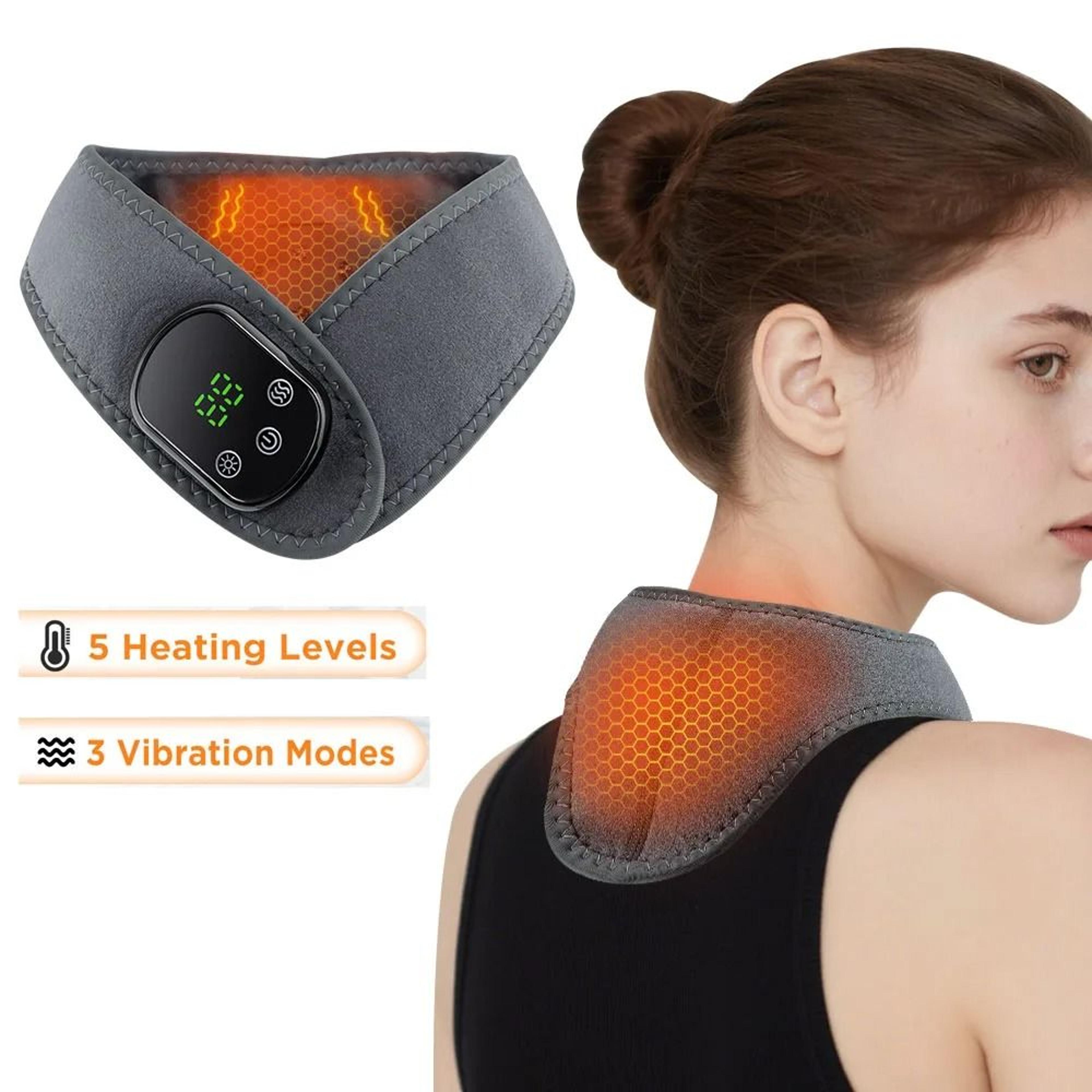 Electric Ankle Brace With Heat Compression And Vibration Massage Therapy 10