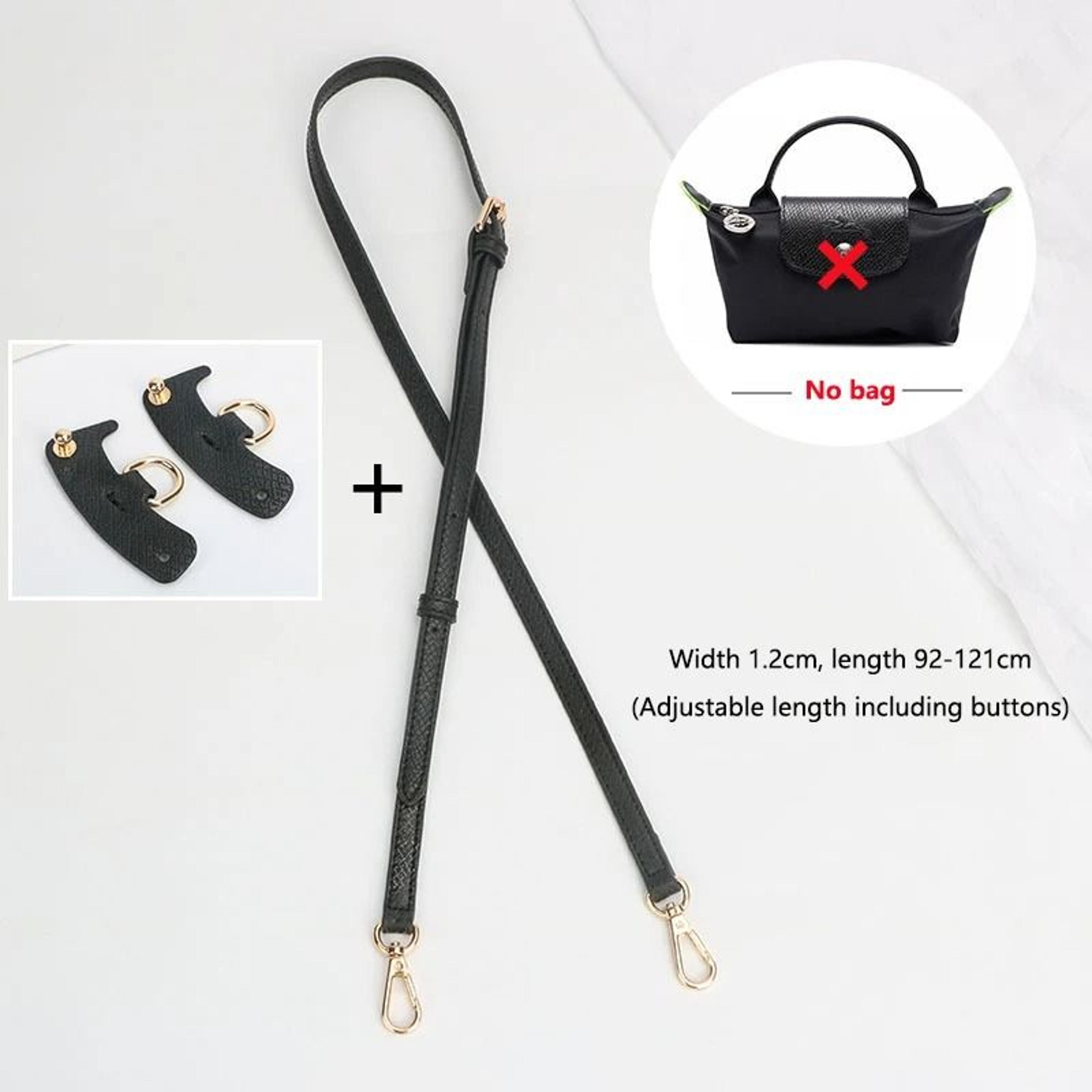 Genuine Leather Shoulder Strap Set For Longchamp Mini Bags 9