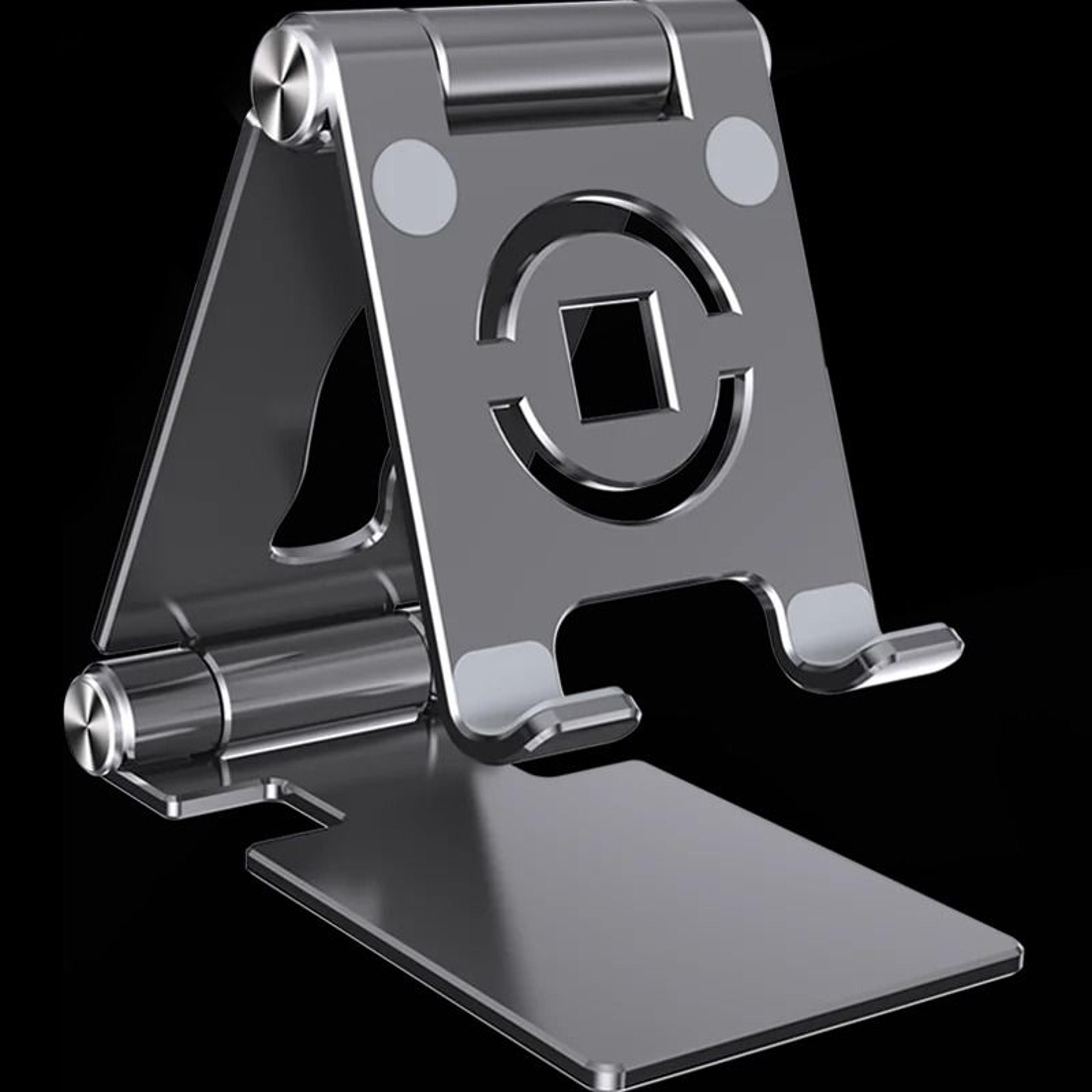 Foldable Mobile Phone And Tablet Holder 360 Degree Rotating Adjustable Stand 10