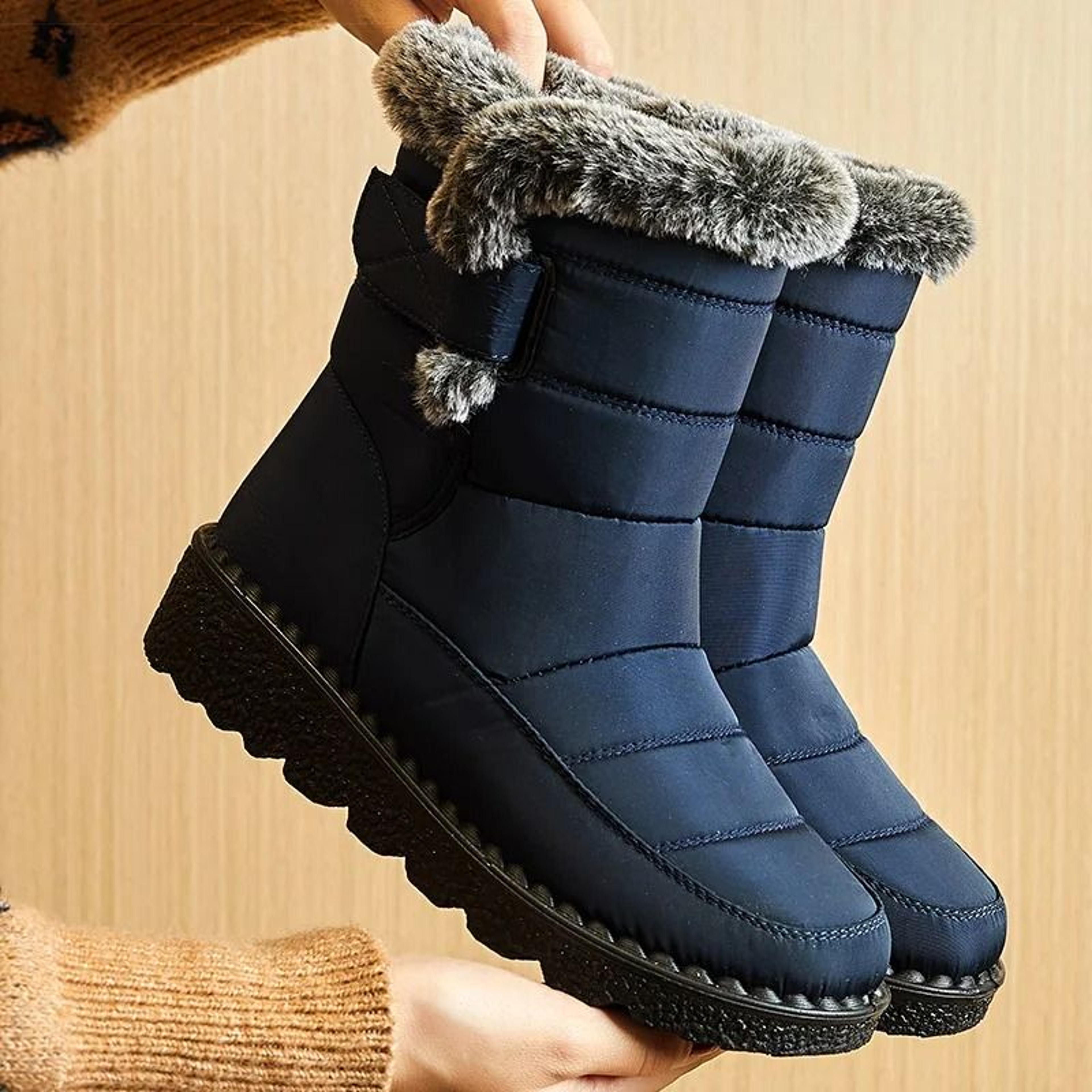 waterproof fur-lined winter boots for women – warm, stylish, and comfortable