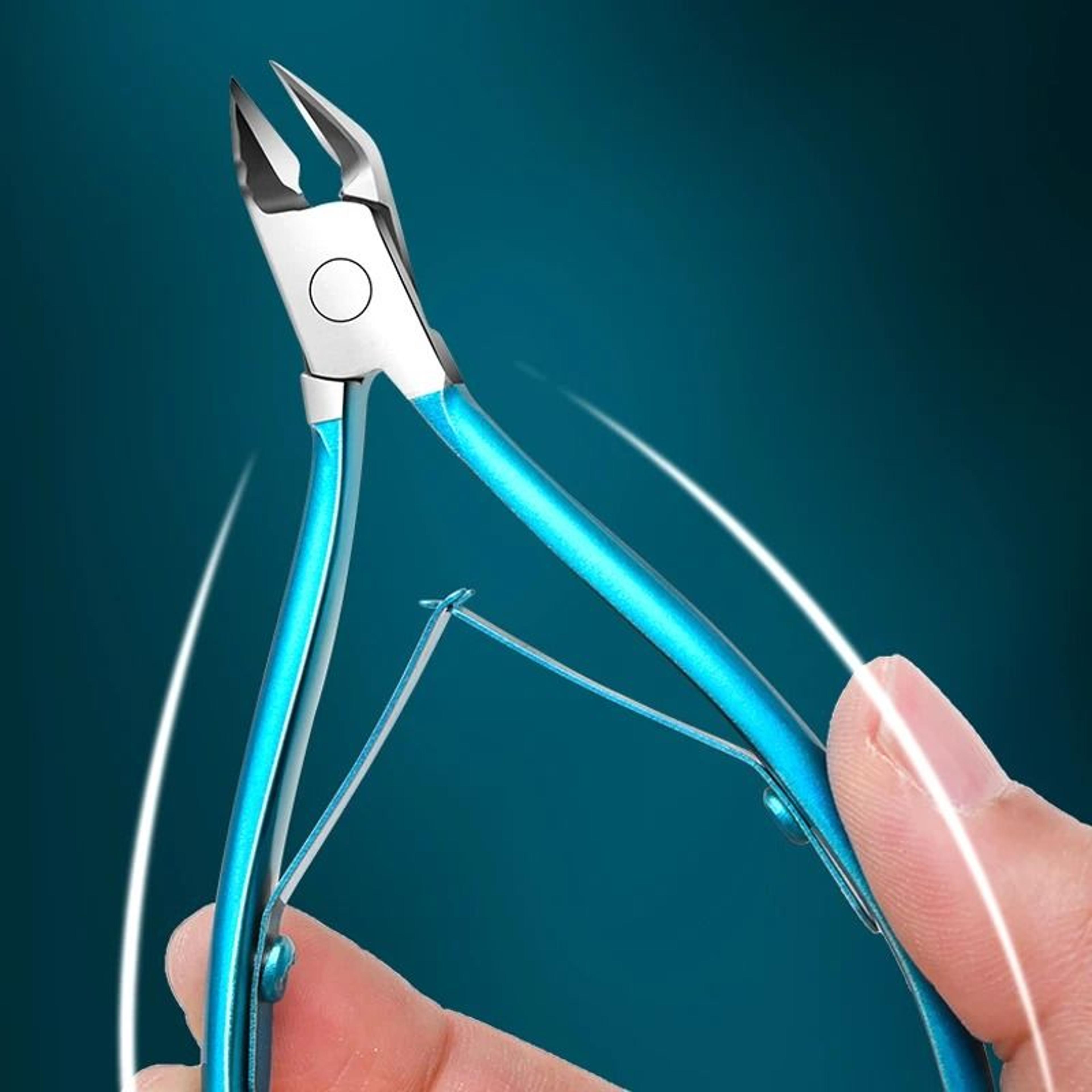 Stainless Steel Toenail Clipper For Ingrown And Thick Nails With Sharp Straight Blade 3