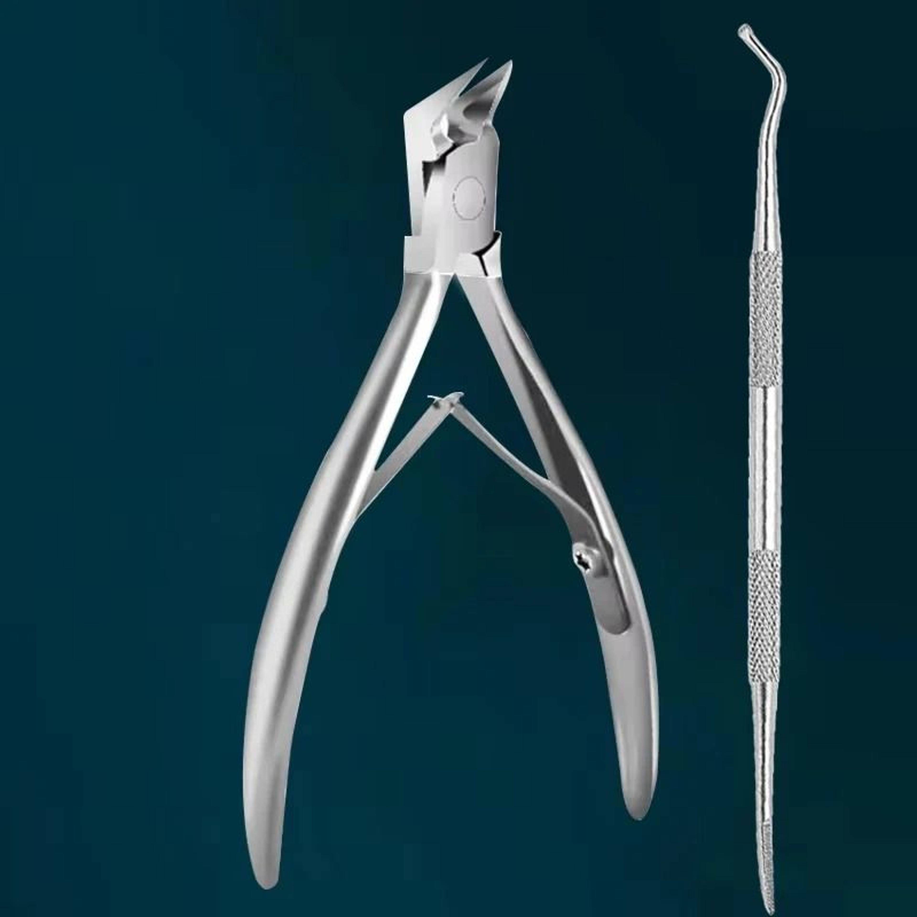Stainless Steel Toenail Clipper For Ingrown And Thick Nails With Sharp Straight Blade 14