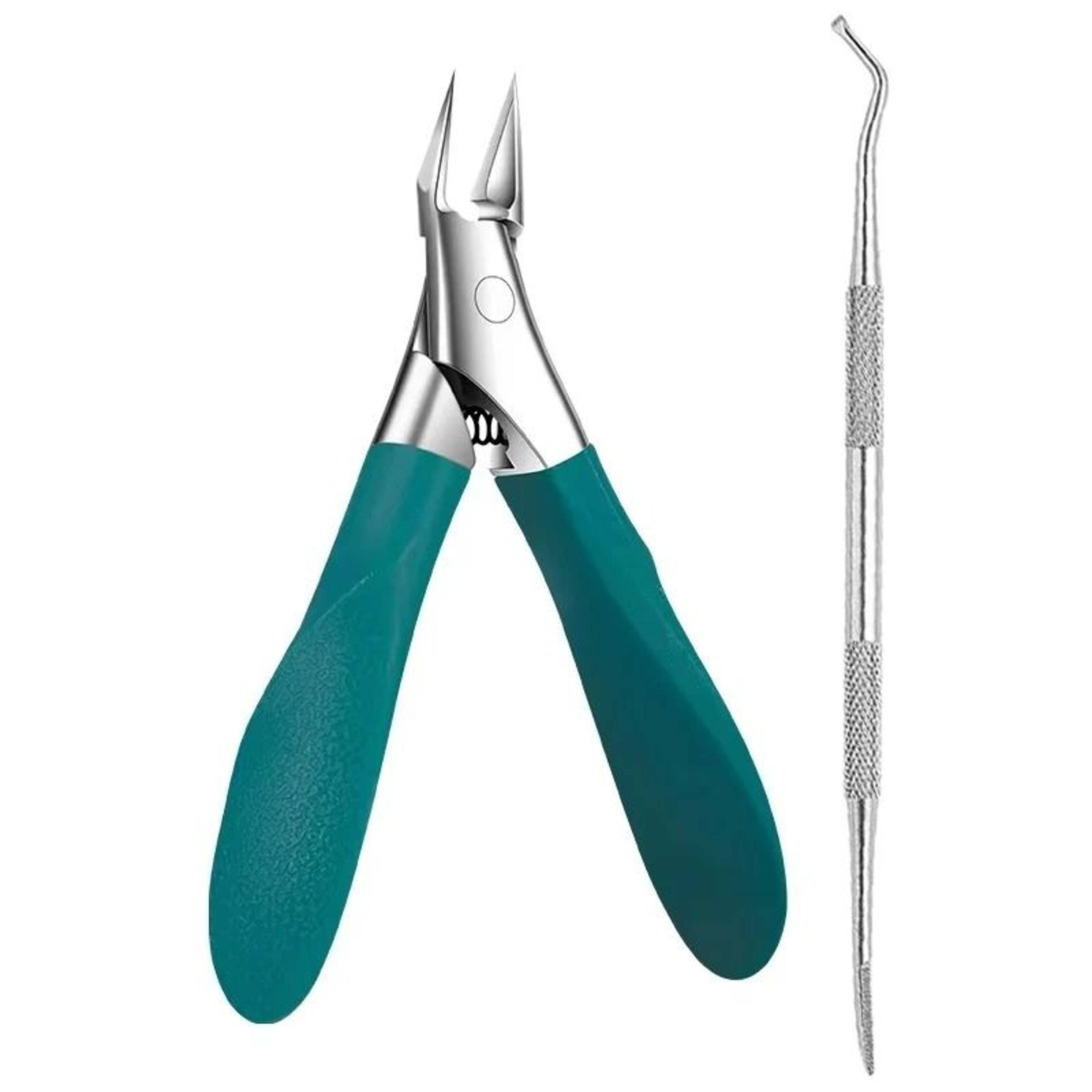 Stainless Steel Toenail Clipper For Ingrown And Thick Nails With Sharp Straight Blade 15