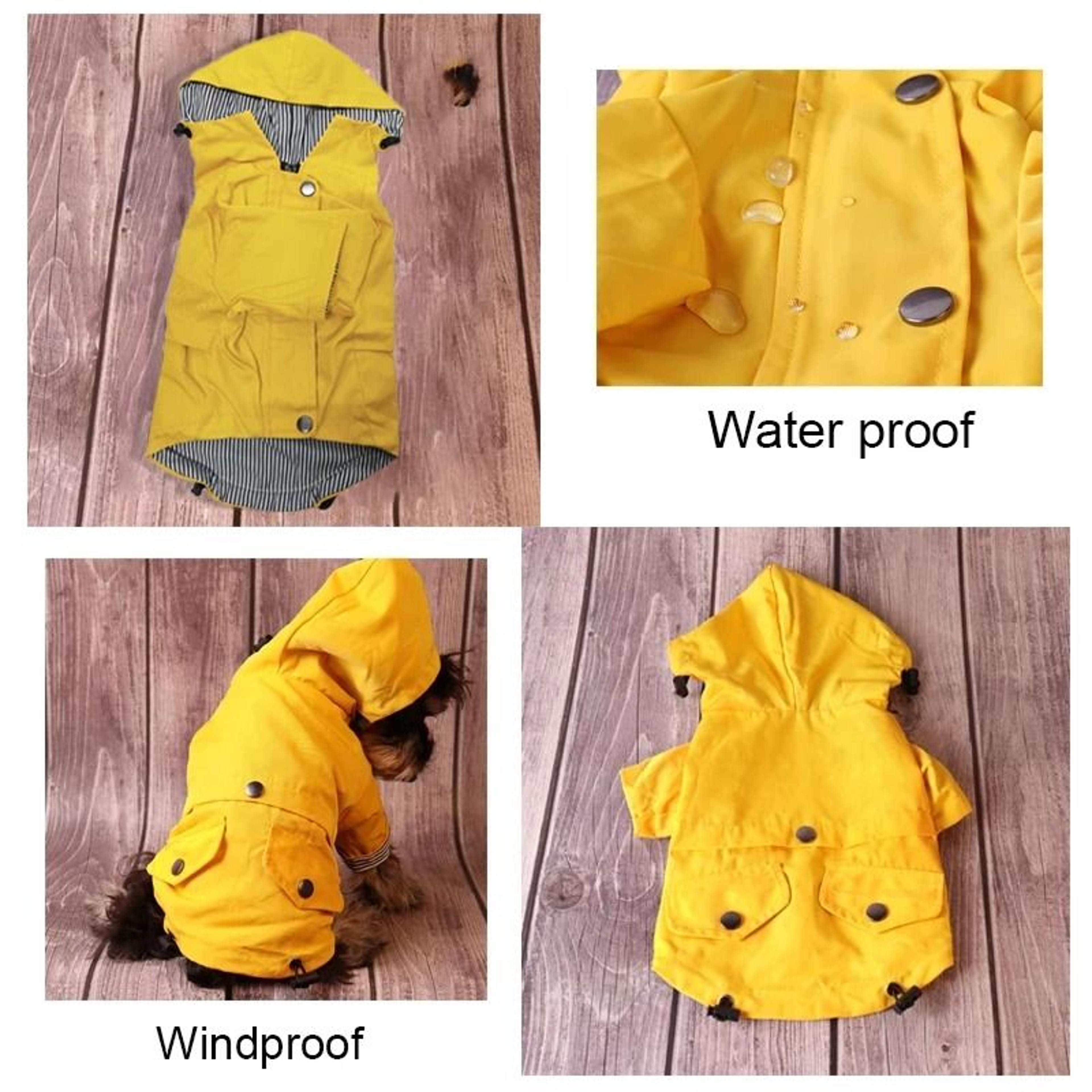 Waterproof Dog Raincoat And Winter Jacket For All Breeds 3